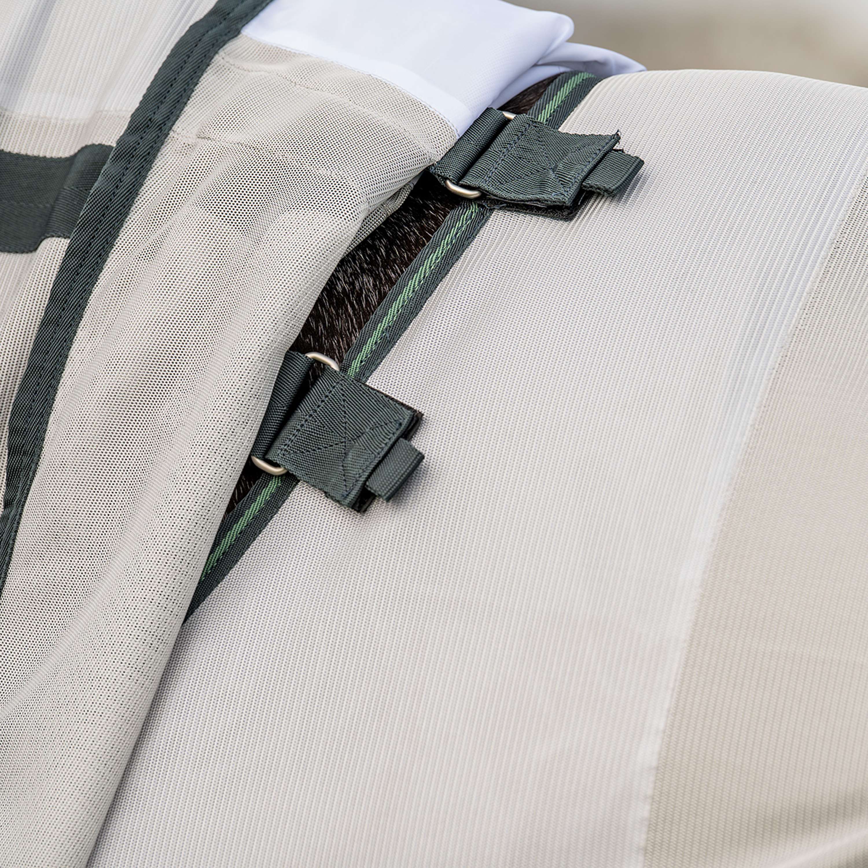 Velder Horsewear Premium Pony Coperta Antimosche Guardian AirMesh Silver Mist