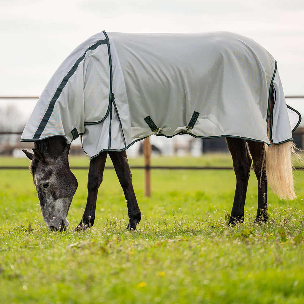 Velder Horsewear Premium Coperta Antimosche Guardian AirMesh Silver Mist