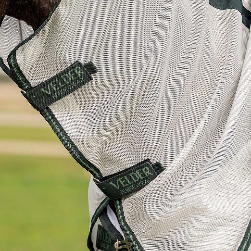 Velder Horsewear Premium Coperta Antimosche Guardian AirMesh Silver Mist