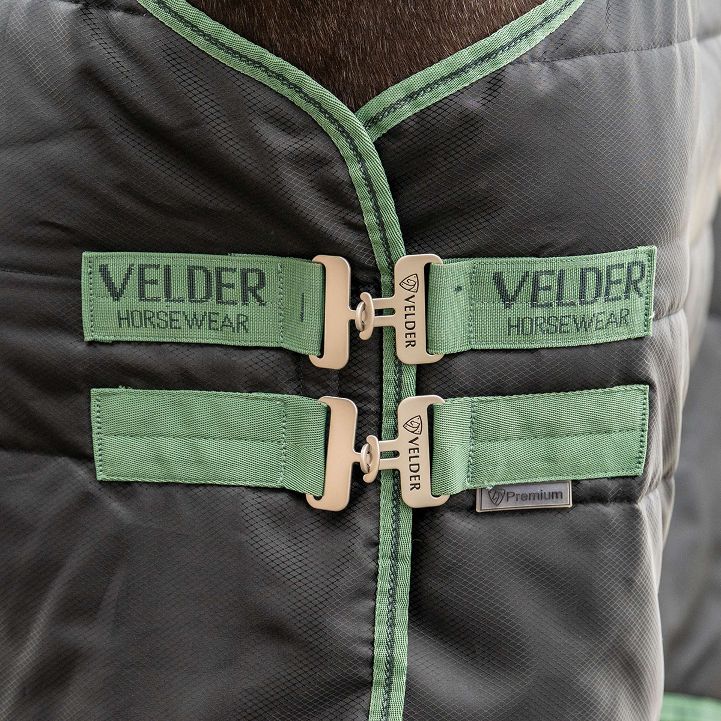 Velder Horsewear Premium Pony Coperta da scuderia 210D 100g Nero