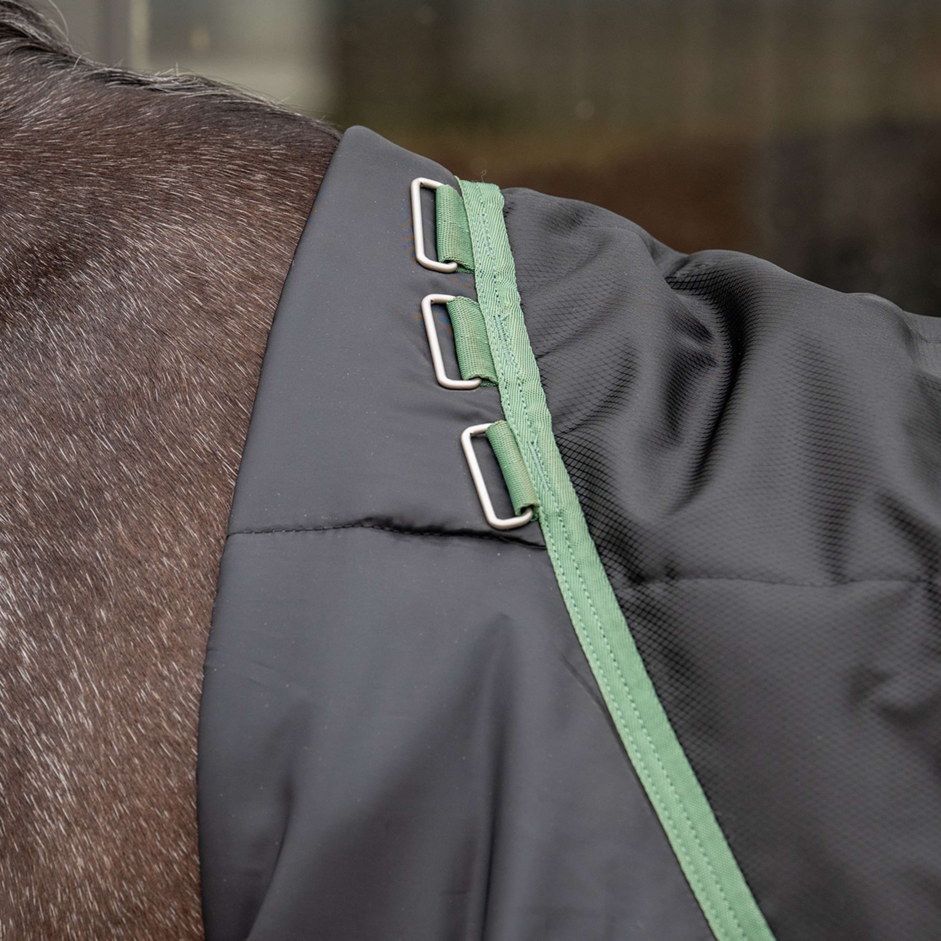 Velder Horsewear Premium Pony Coperta da scuderia 210D 100g Nero