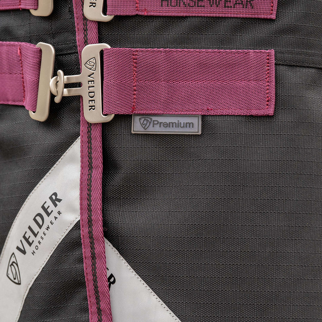 Velder Horsewear Premium Pony Turnout Rug 1200D 0g Nero