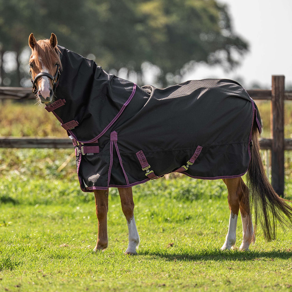 Velder Horsewear Premium Pony Turnout Rug 1200D 0g Nero
