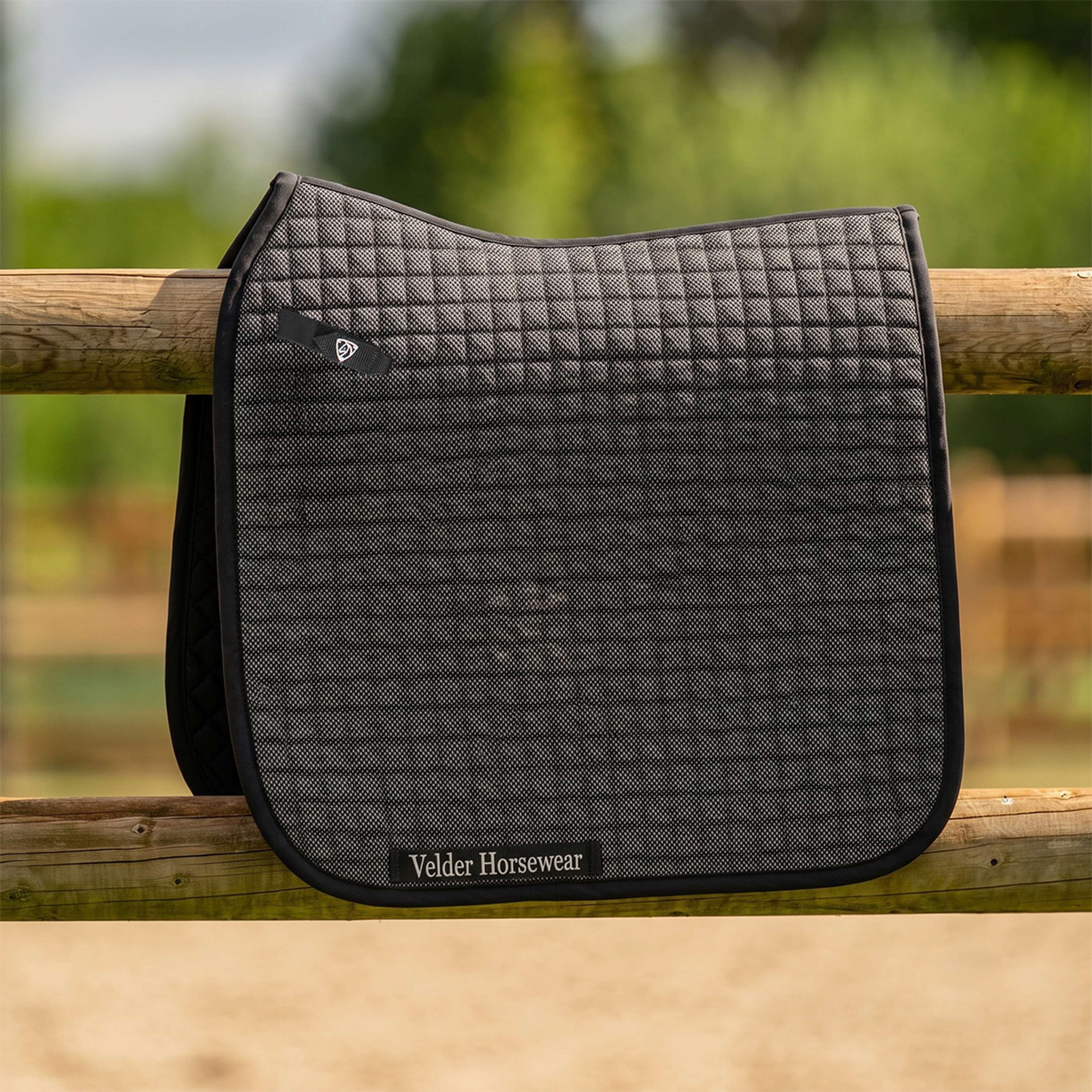Velder Horsewear Premium Sottosella Bamboo Dressage Nero
