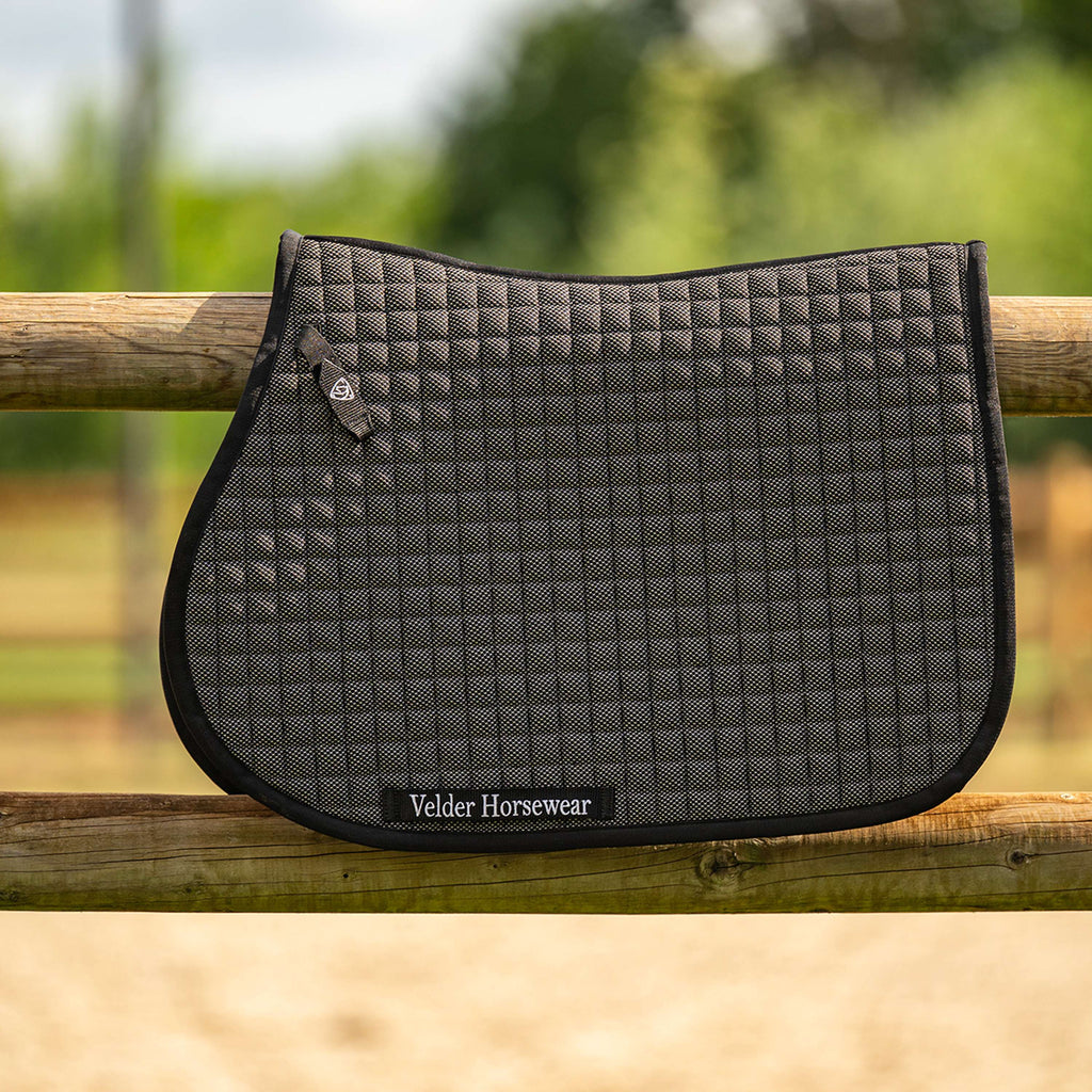 Velder Horsewear Premium Sottosella Bamboo saltando Nero