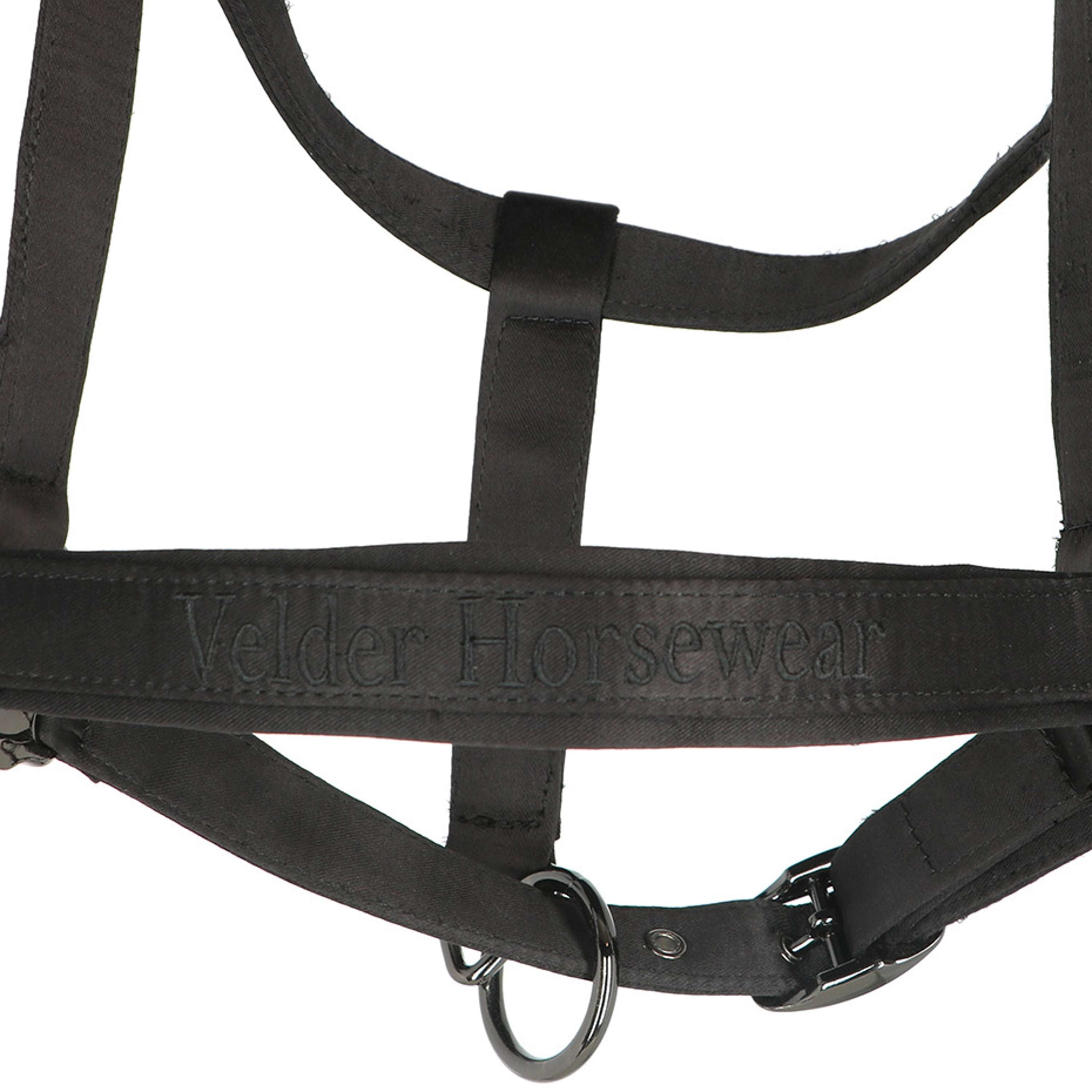 Velder Horsewear Premium Capezzina Satin Glow Nero