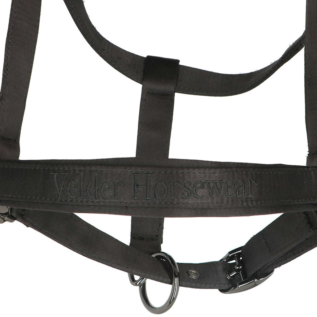 Velder Horsewear Premium Capezzina Satin Glow Nero