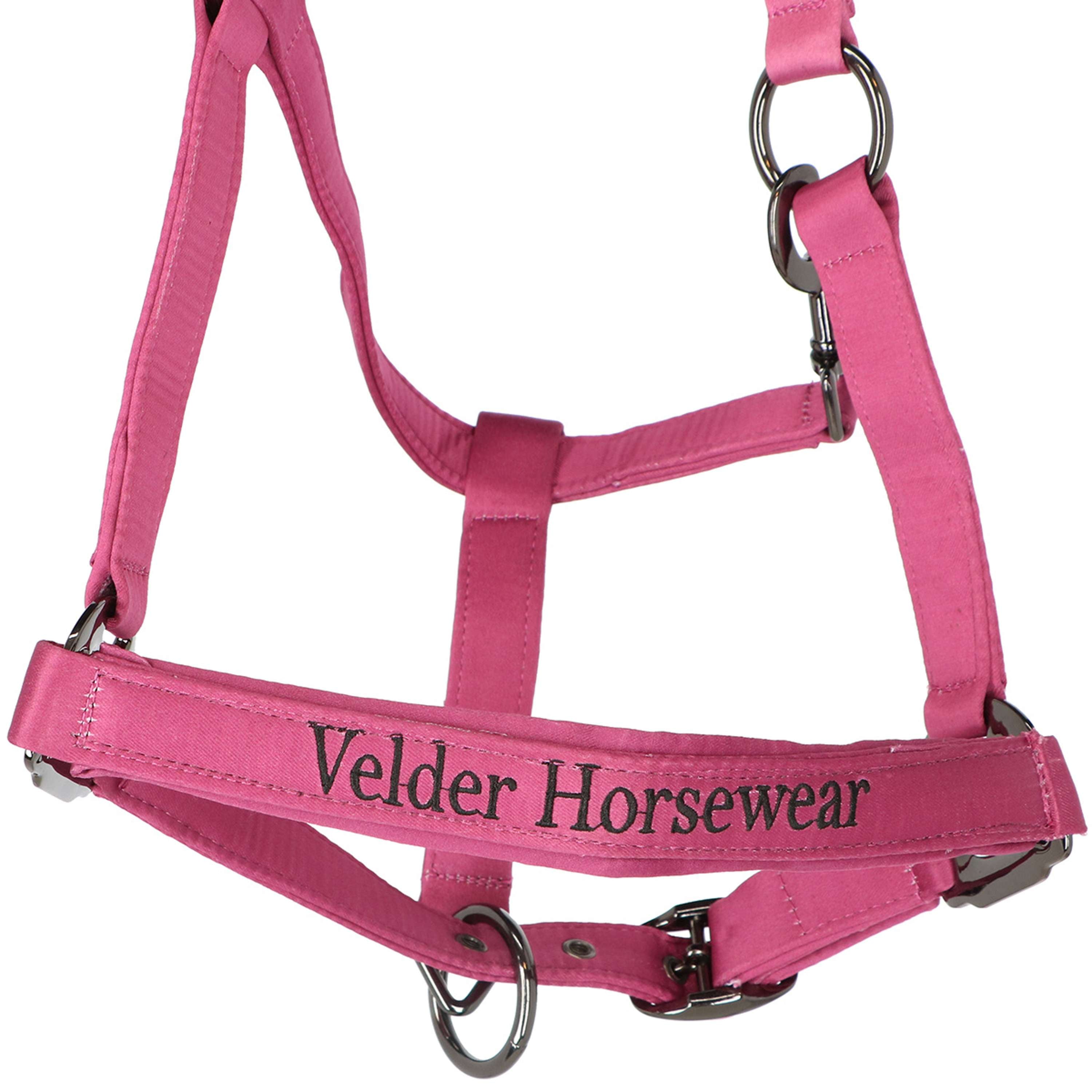 Velder Horsewear Premium Capezzina Satin Glow Dutch Raspberry