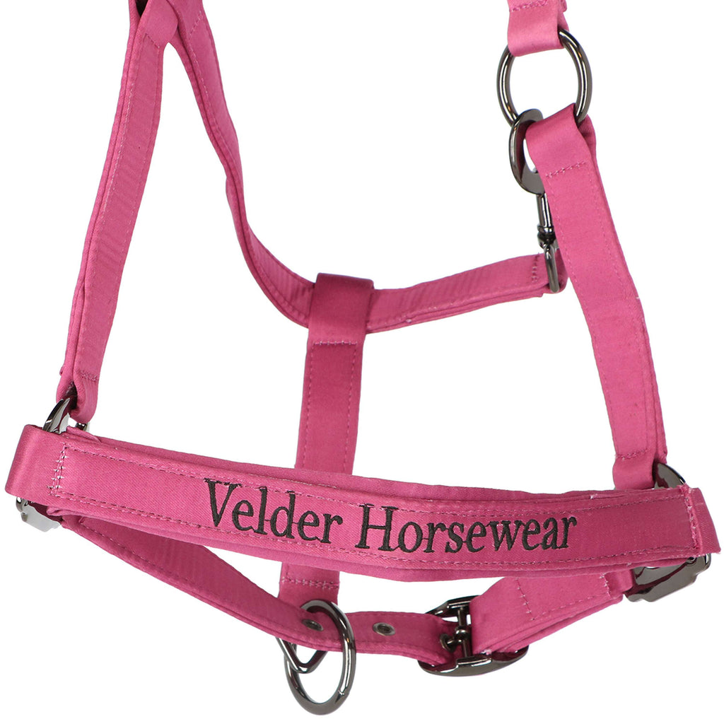 Velder Horsewear Premium Capezzina Satin Glow Dutch Raspberry