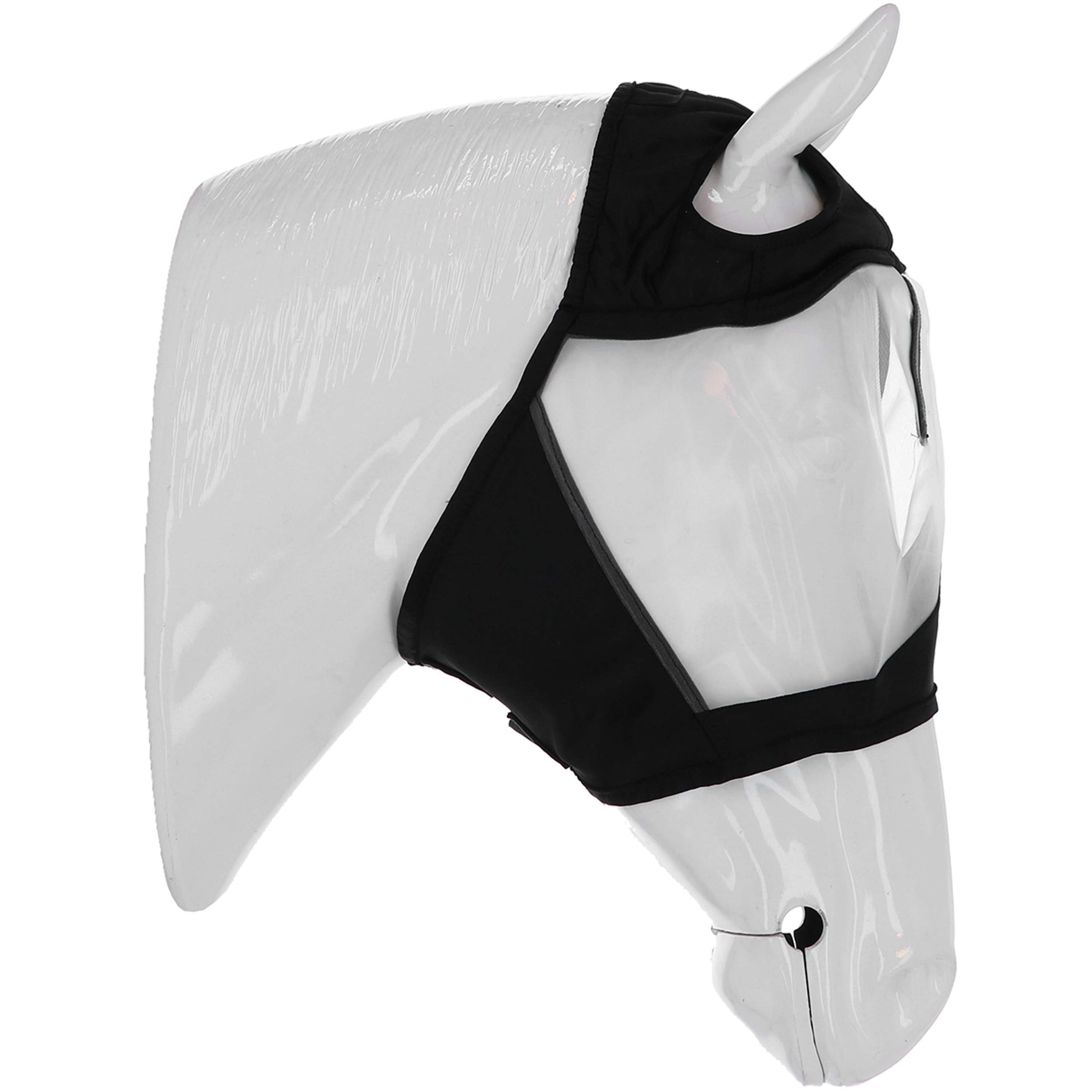 Velder Horsewear Premium Maschera per Mosche Senza orecchie Nero