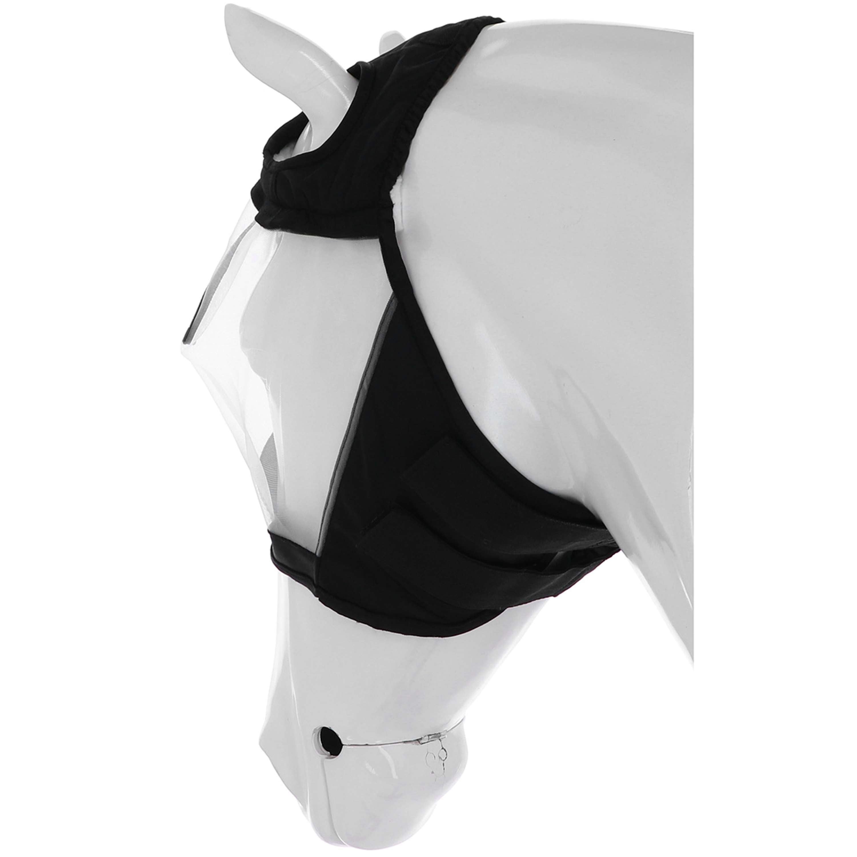 Velder Horsewear Premium Maschera per Mosche Senza orecchie Nero