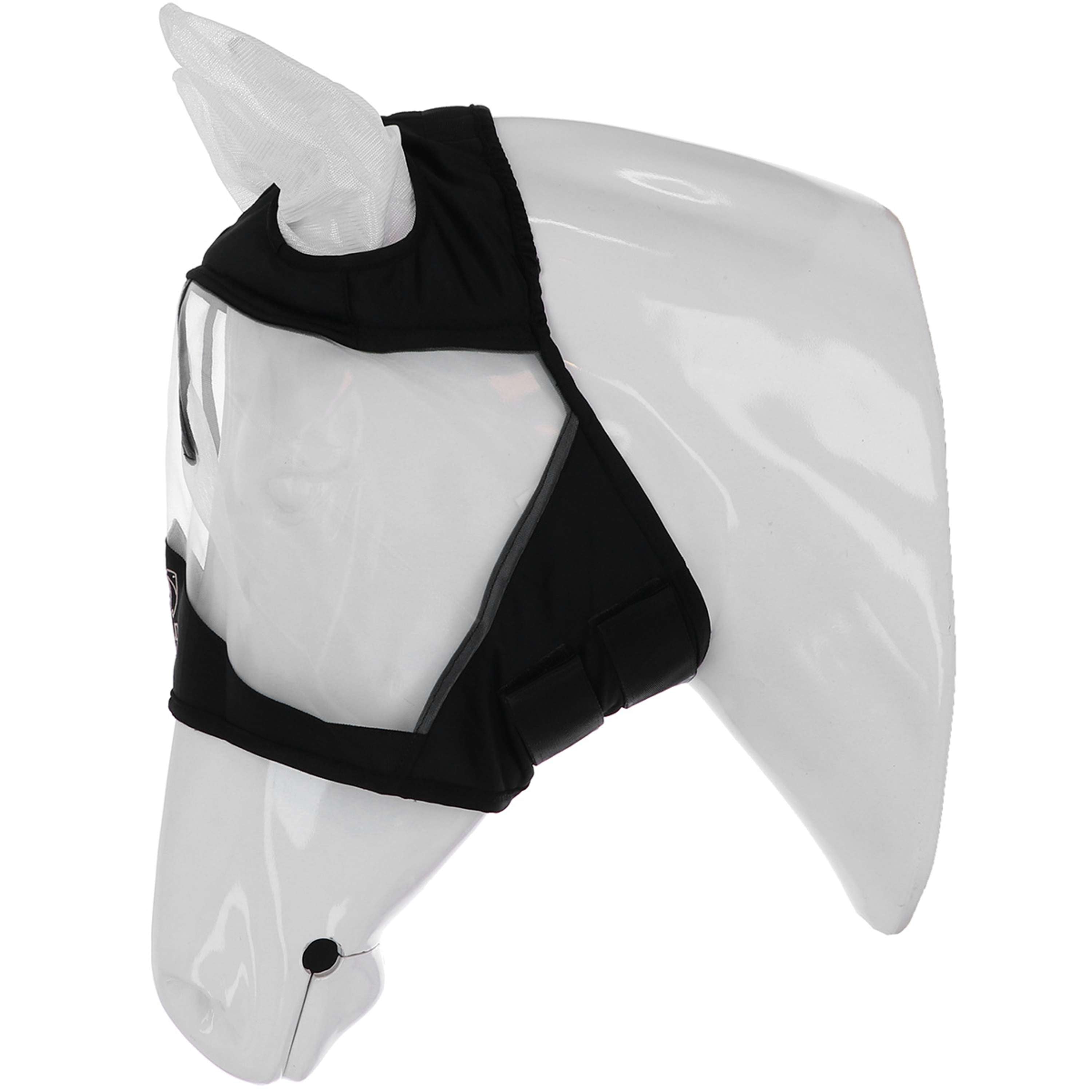 Velder Horsewear Premium Maschera per Mosche con Orecchie Nero