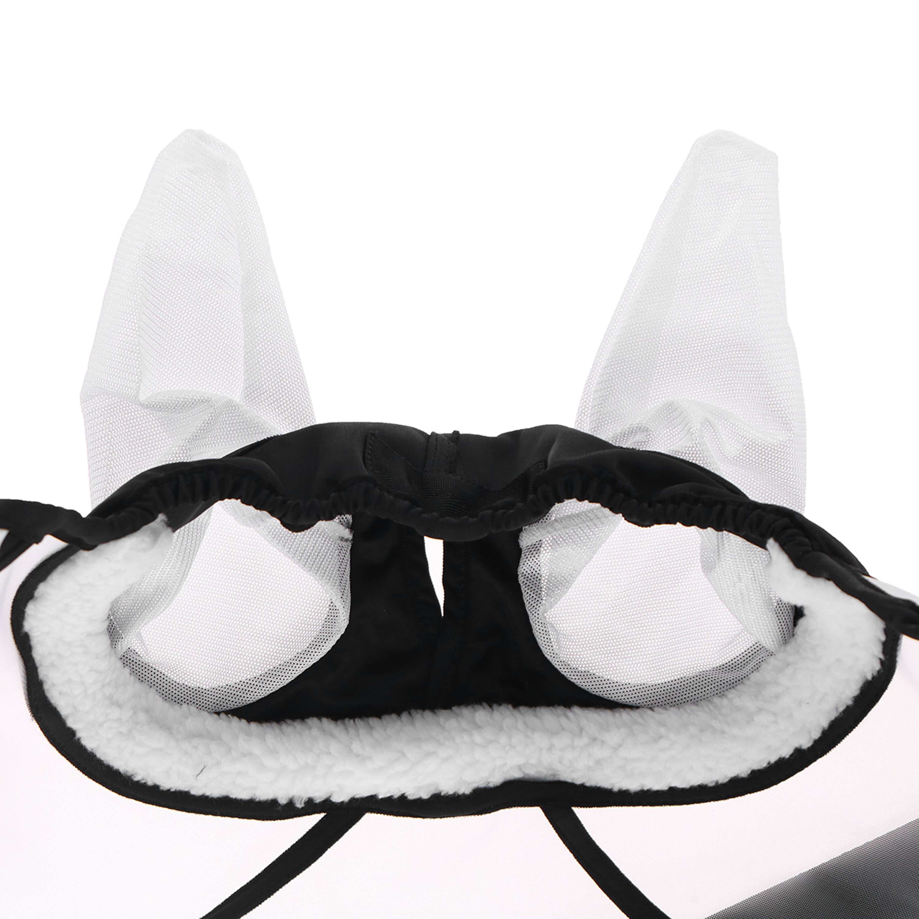 Velder Horsewear Premium Maschera per Mosche con Orecchie Nero
