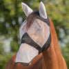 Velder Horsewear Premium Maschera per Mosche con Orecchie e Naso Nero