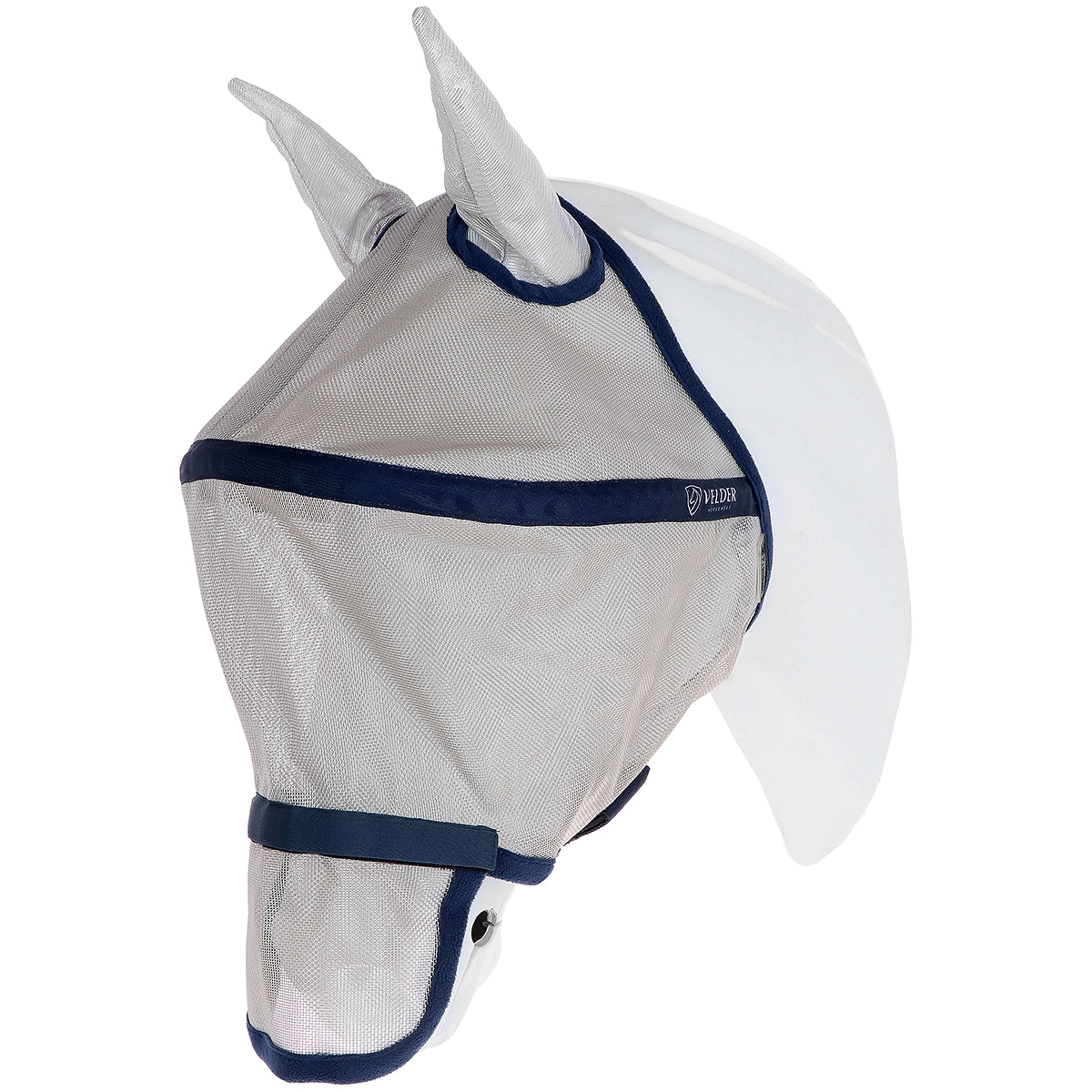 Velder Horsewear Premium Maschera per Mosche Comfort Space Tan/Navy
