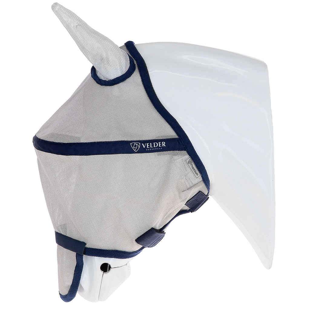 Velder Horsewear Premium Maschera per Mosche Comfort Space Tan/Navy