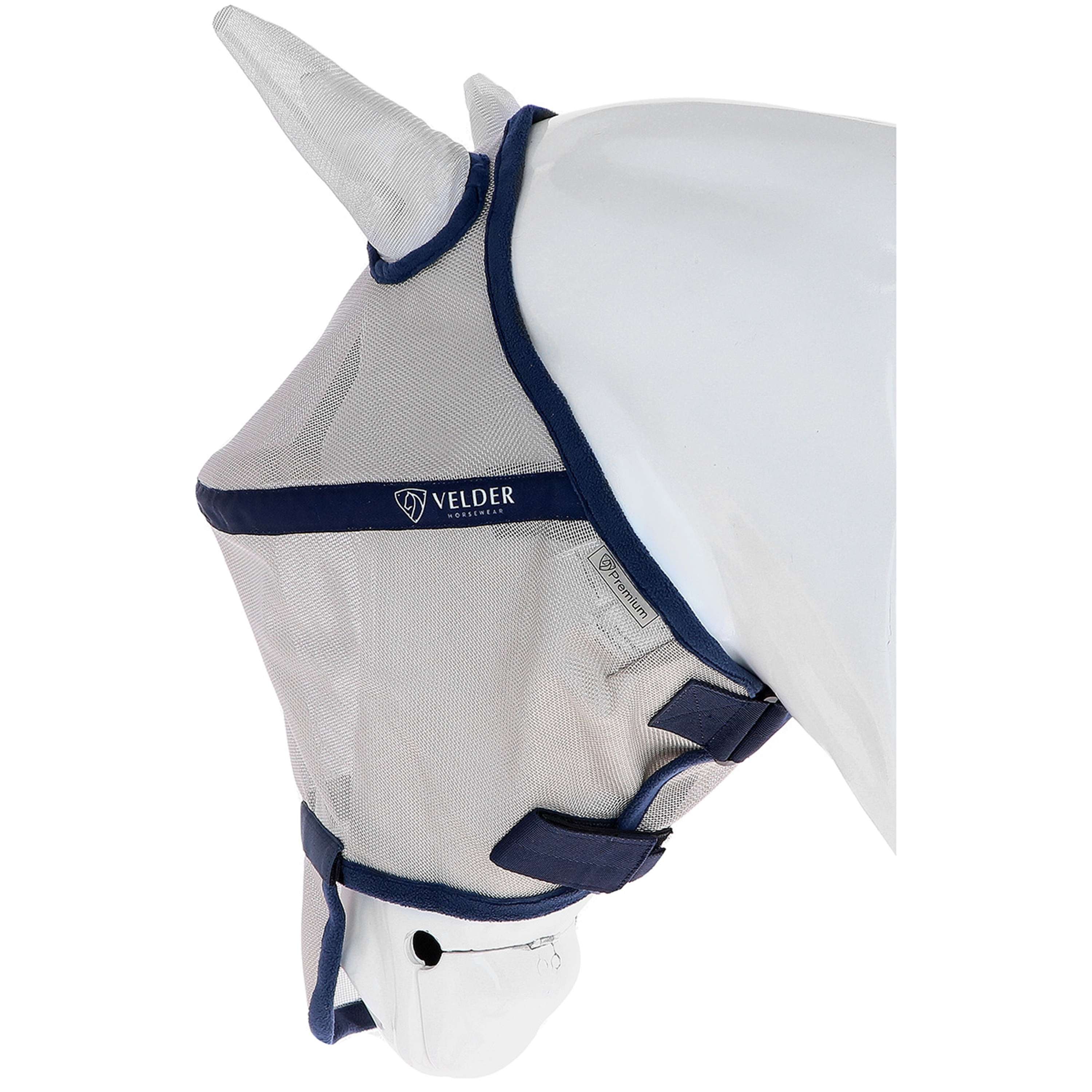 Velder Horsewear Premium Maschera per Mosche Comfort Space Tan/Navy