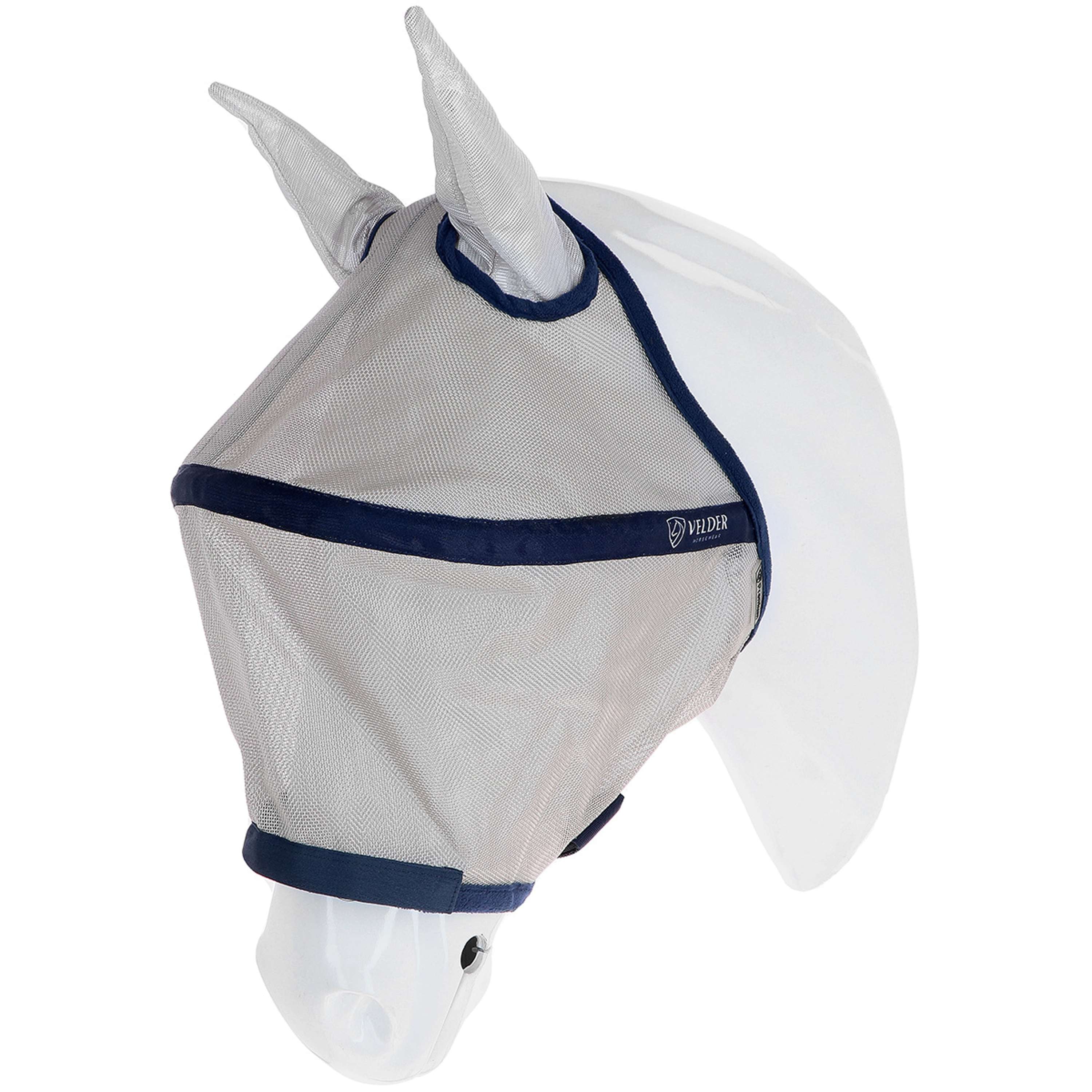Velder Horsewear Premium Maschera per Mosche Comfort Space Tan/Navy
