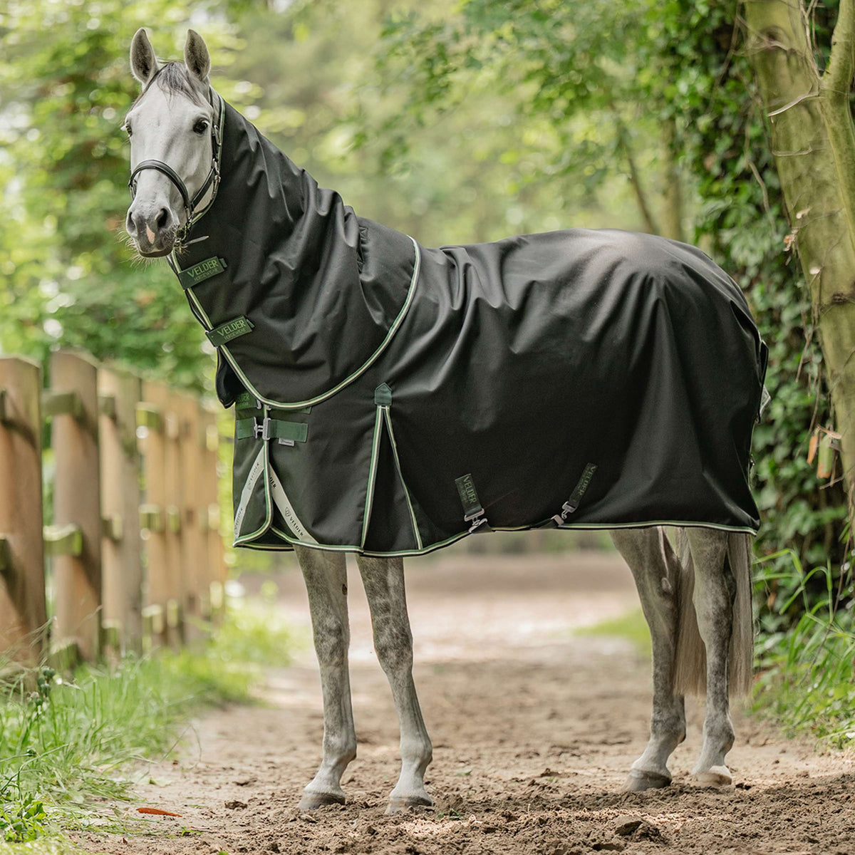 Velder Horsewear Premium Turnout 1200D 0g T Bar Night Forest