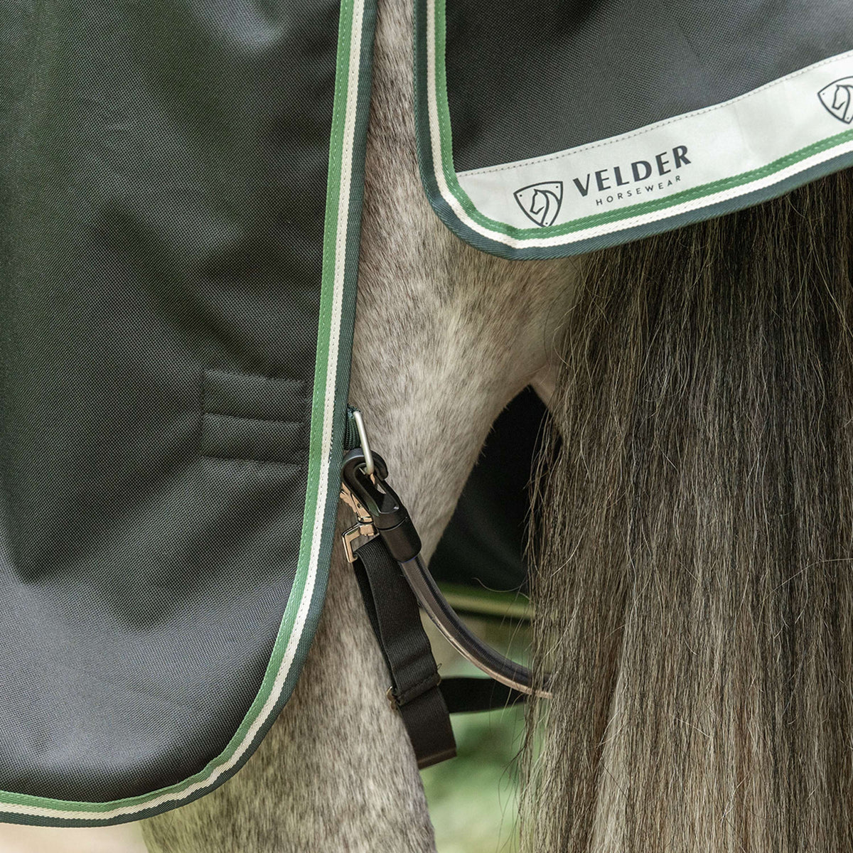 Velder Horsewear Premium Turnout 1200D 0g T Bar Night Forest