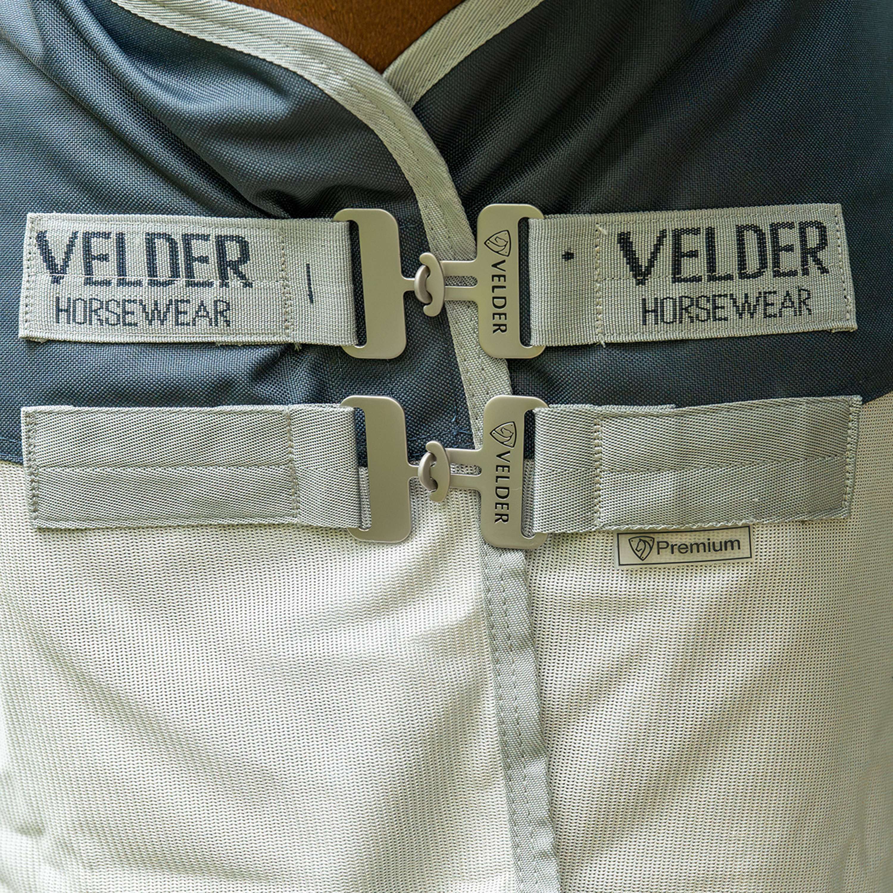 Velder Horsewear Premium Coperta Antimosche Rainless Summer Navy/Field Grey