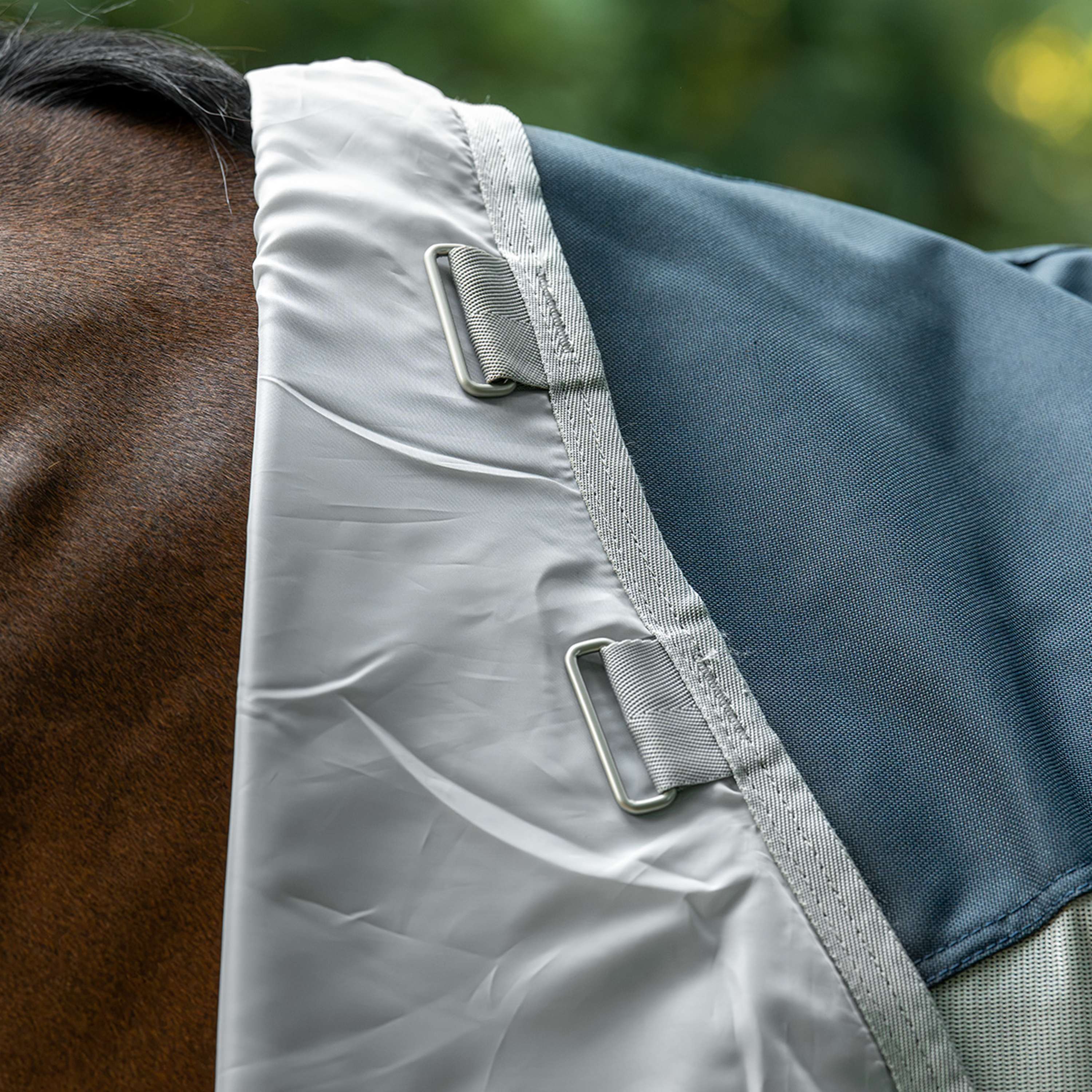 Velder Horsewear Premium Coperta Antimosche Rainless Summer Navy/Field Grey