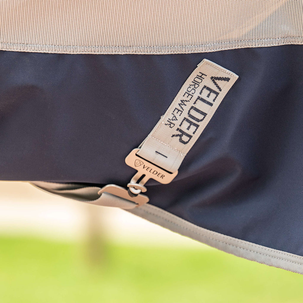 Velder Horsewear Premium Coperta Antimosche Rainless Fall Navy/Pearl Silver