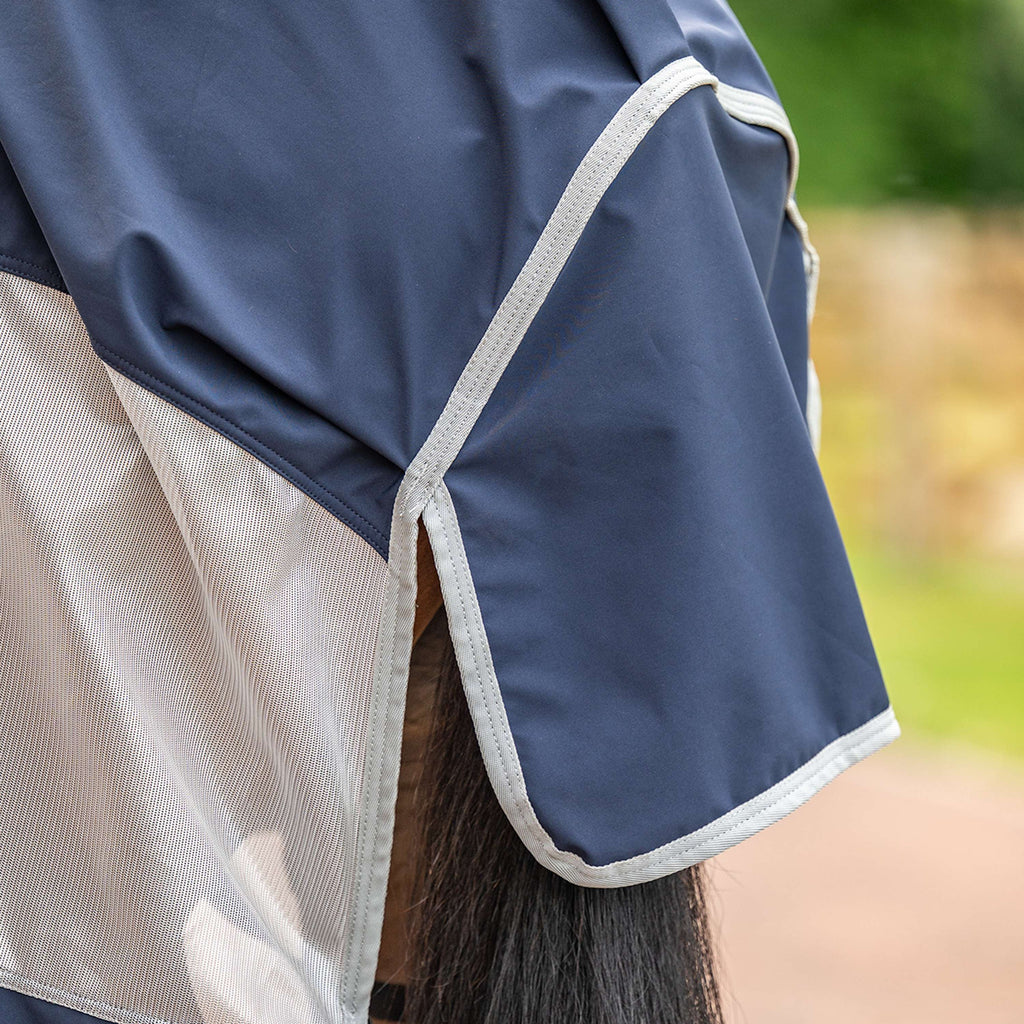 Velder Horsewear Premium Coperta Antimosche Rainless Fall Navy/Pearl Silver