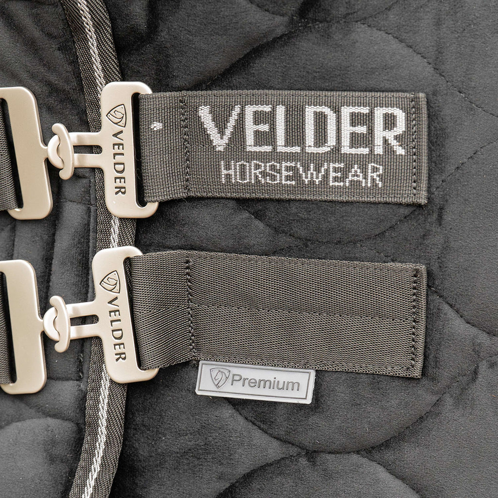 Velder Horsewear Premium Coperta da esposizione Satin Glow Black Night