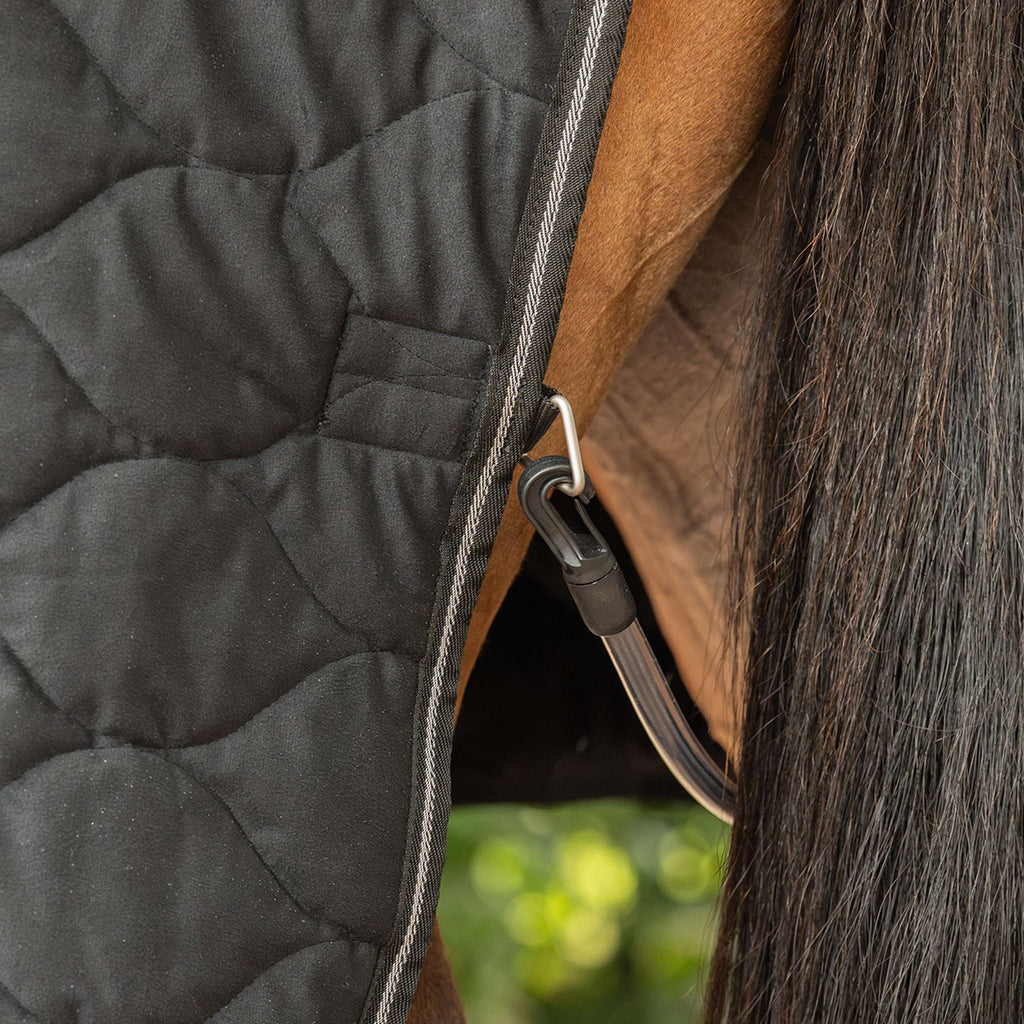 Velder Horsewear Premium Coperta da esposizione Satin Glow Black Night