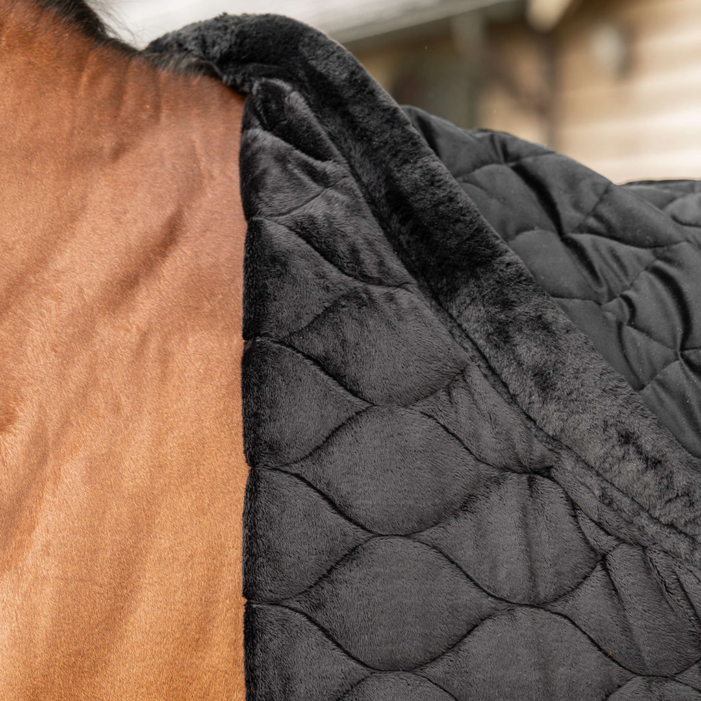 Velder Horsewear Premium Coperta da esposizione Satin Glow Black Night