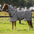 Velder Horsewear Essentials Pony Coperta Antimosche con Collo Zebra Nero/Bianco
