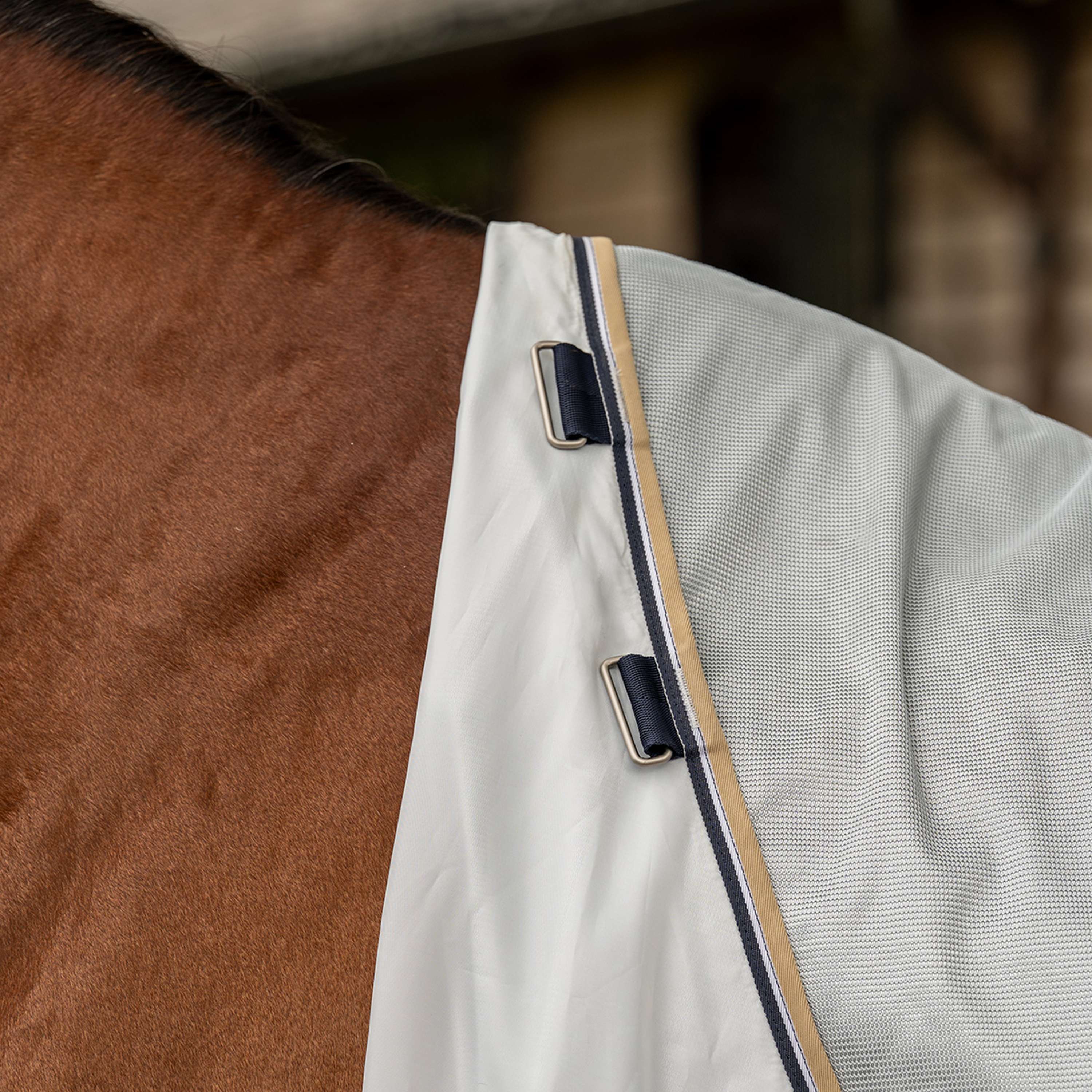 Velder Horsewear Premium Coperta Antimosche Pearl Grey