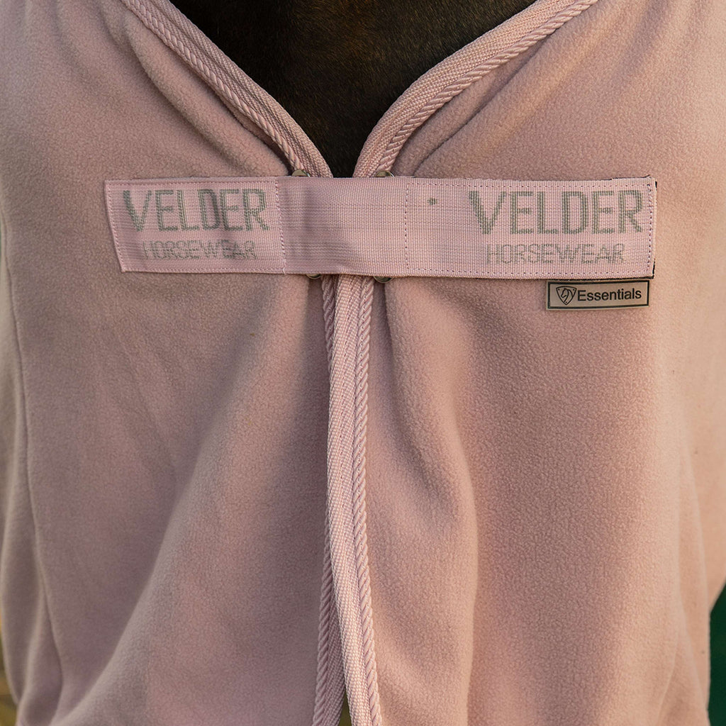 Velder Horsewear Essentials Coperta in Pile Comfy Rosa