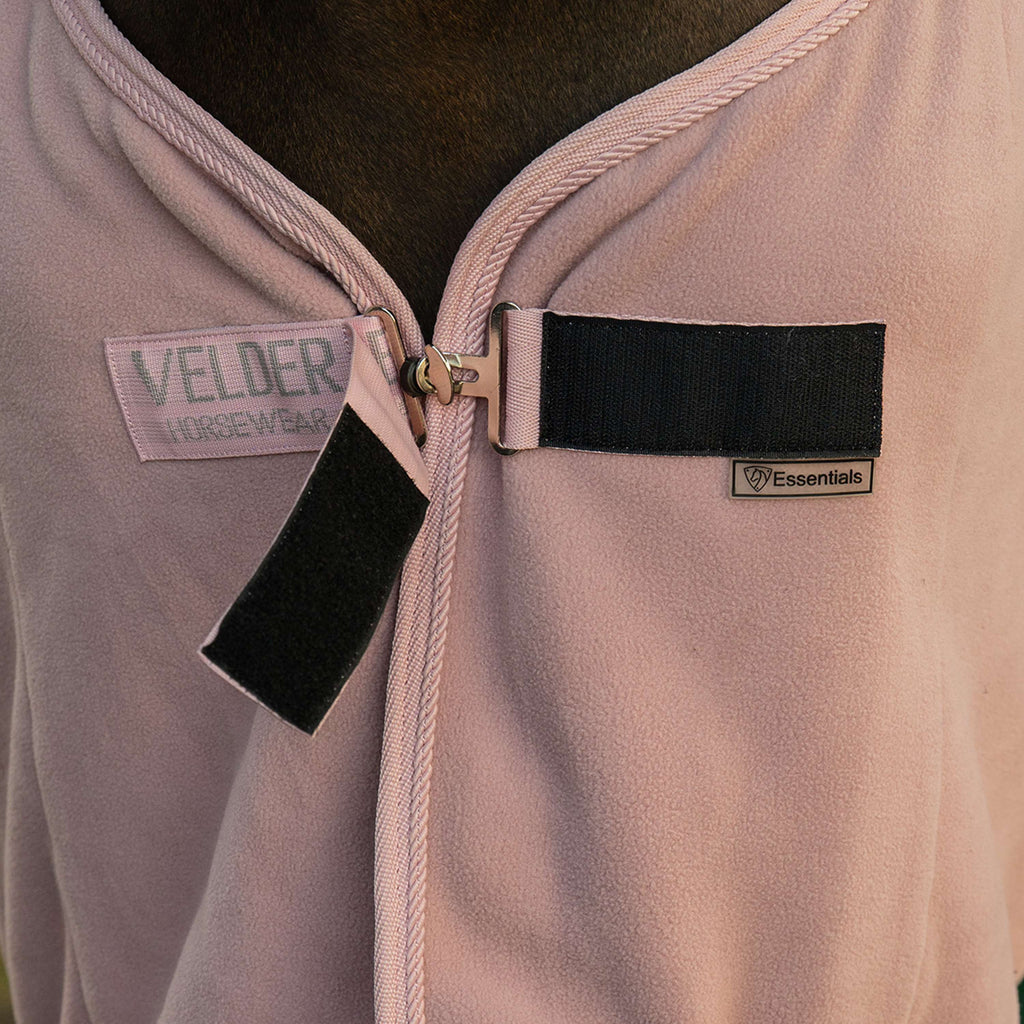 Velder Horsewear Essentials Coperta in Pile Comfy Rosa