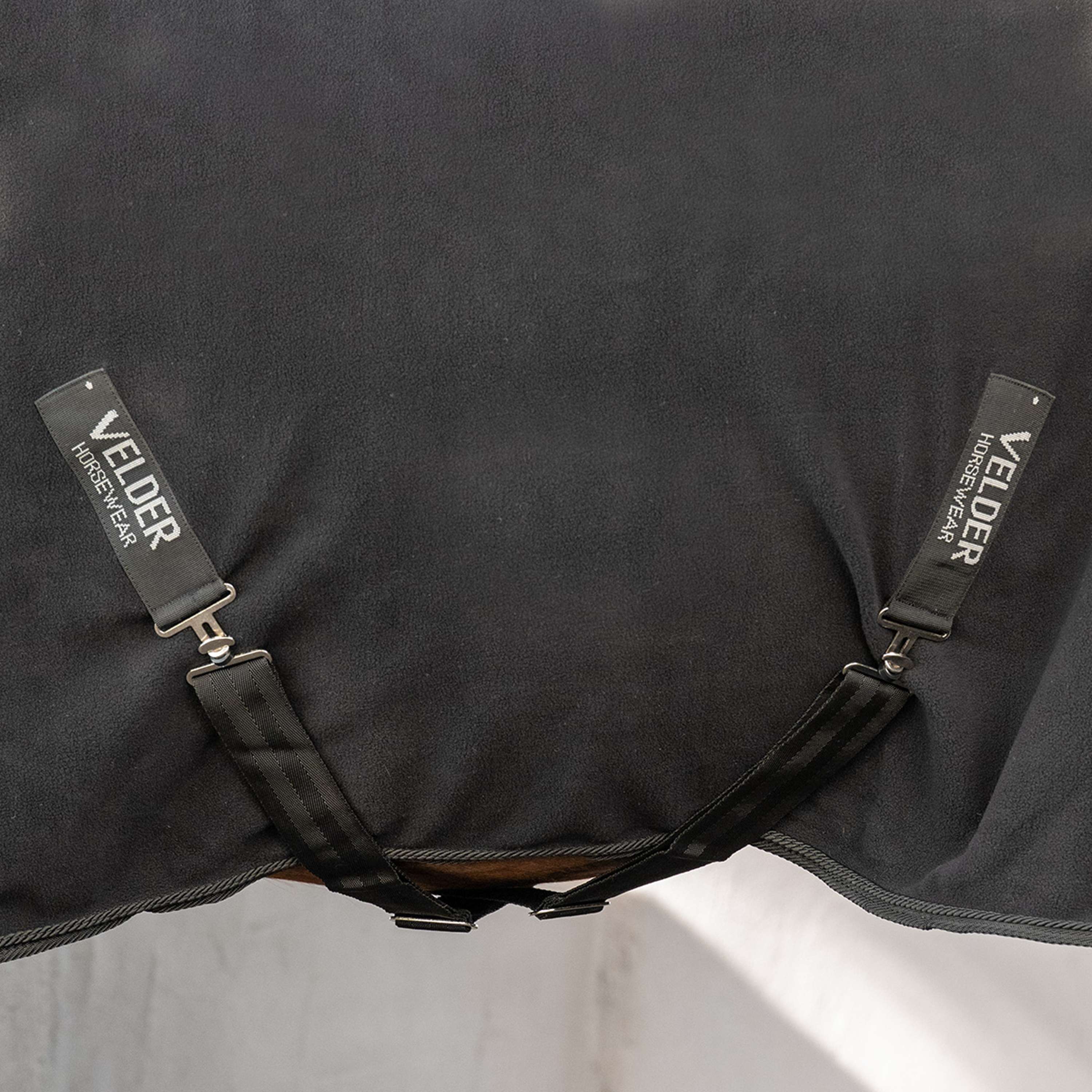 Velder Horsewear Essentials Coperta in Pile Comfy Nero