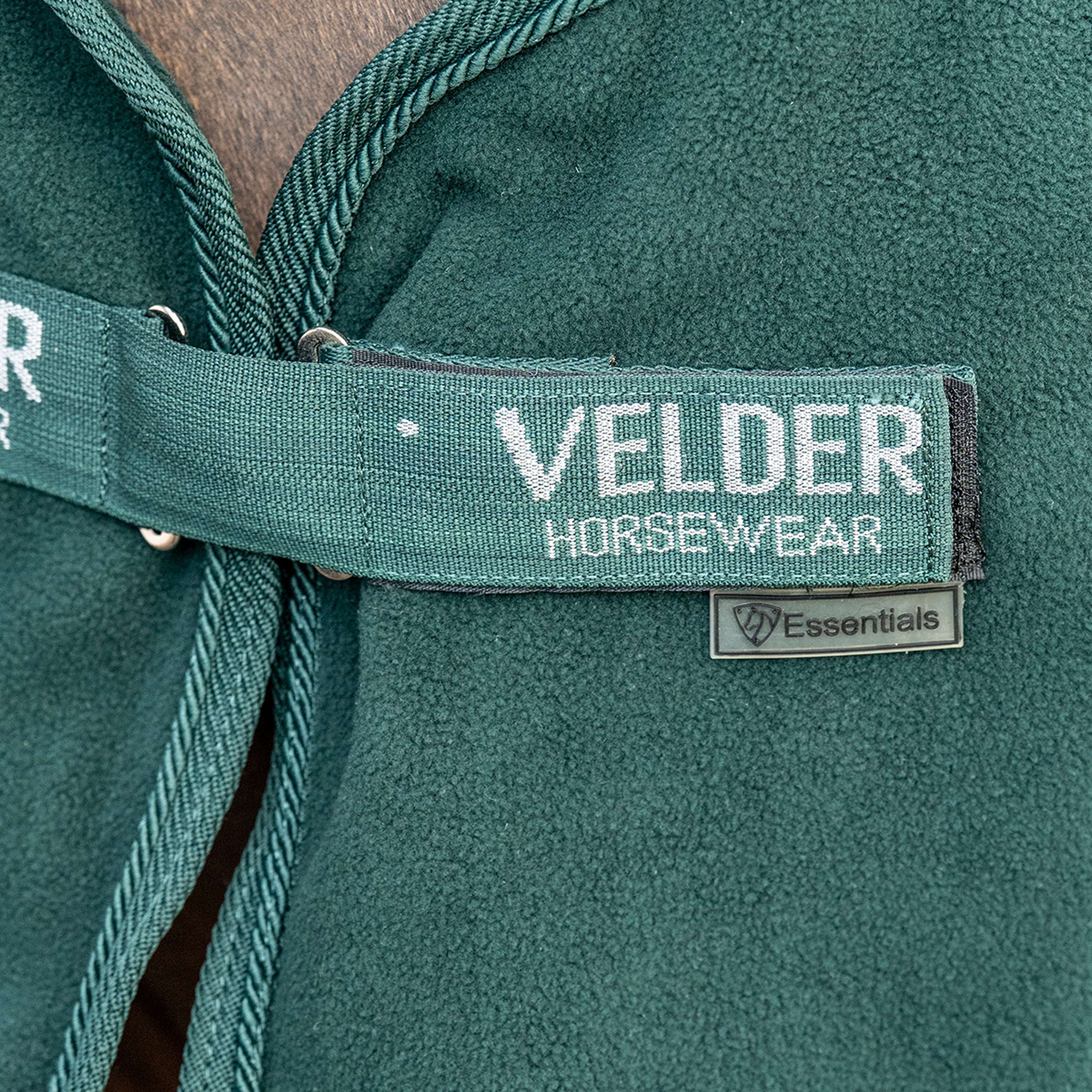 Velder Horsewear Essentials Coperta in Pile Comfy Verde