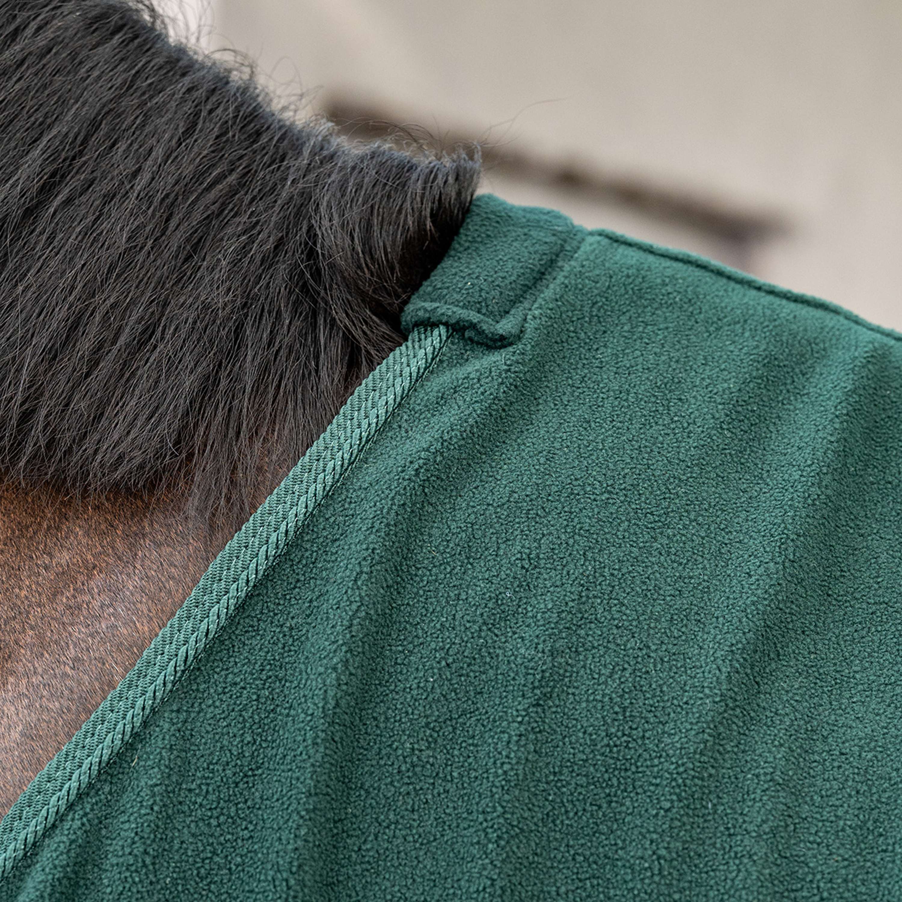 Velder Horsewear Essentials Coperta in Pile Comfy Verde