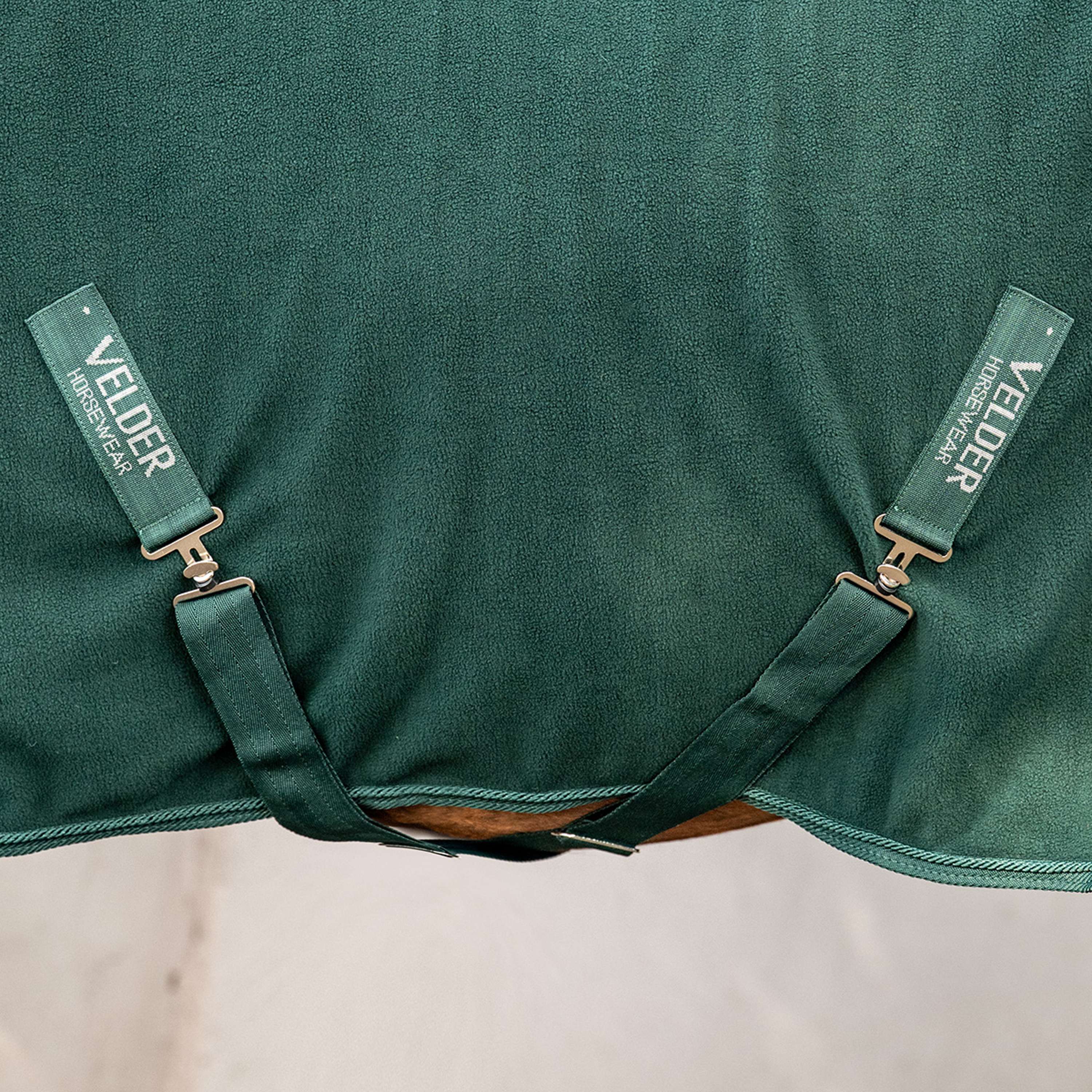 Velder Horsewear Essentials Coperta in Pile Comfy Verde
