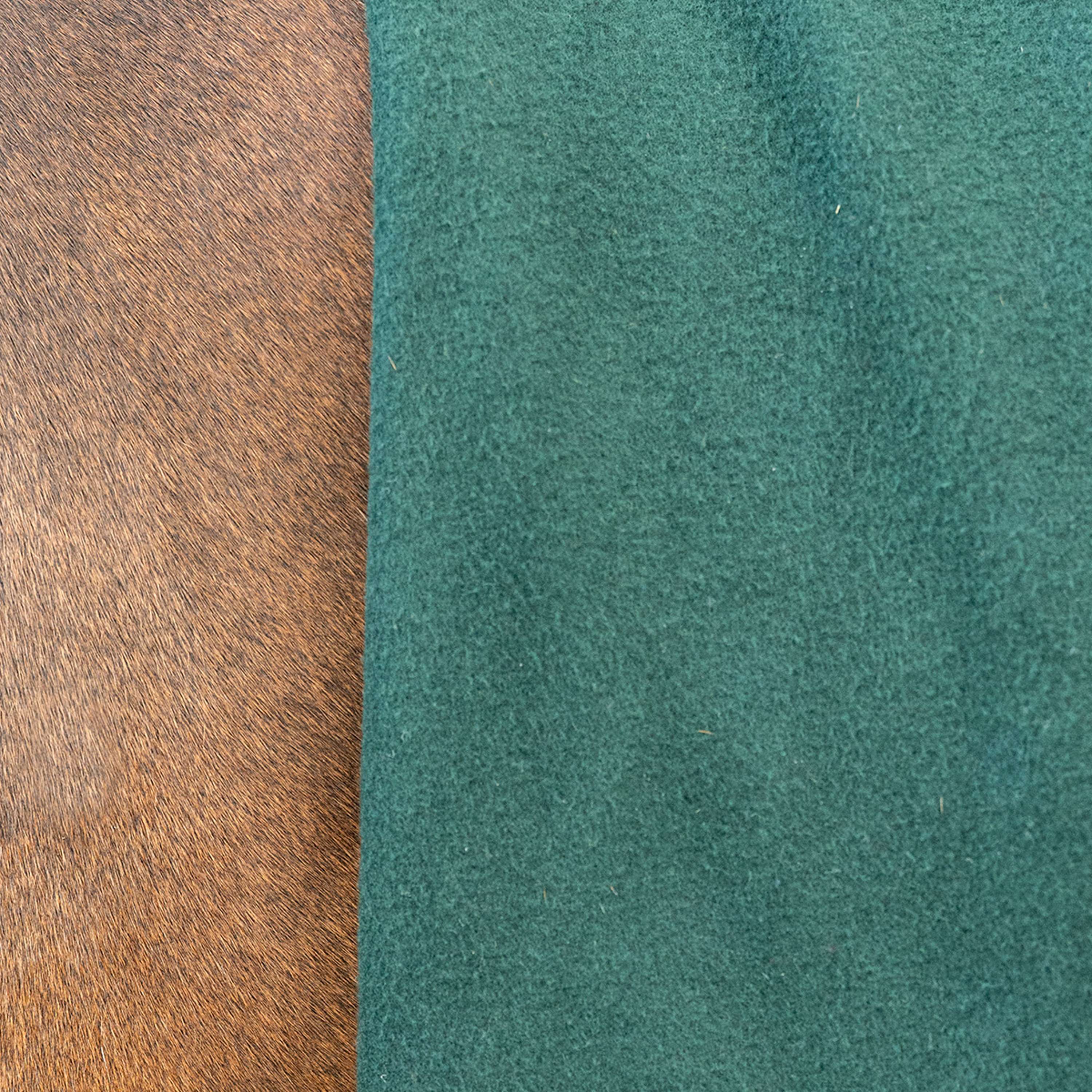 Velder Horsewear Essentials Coperta in Pile Comfy Verde