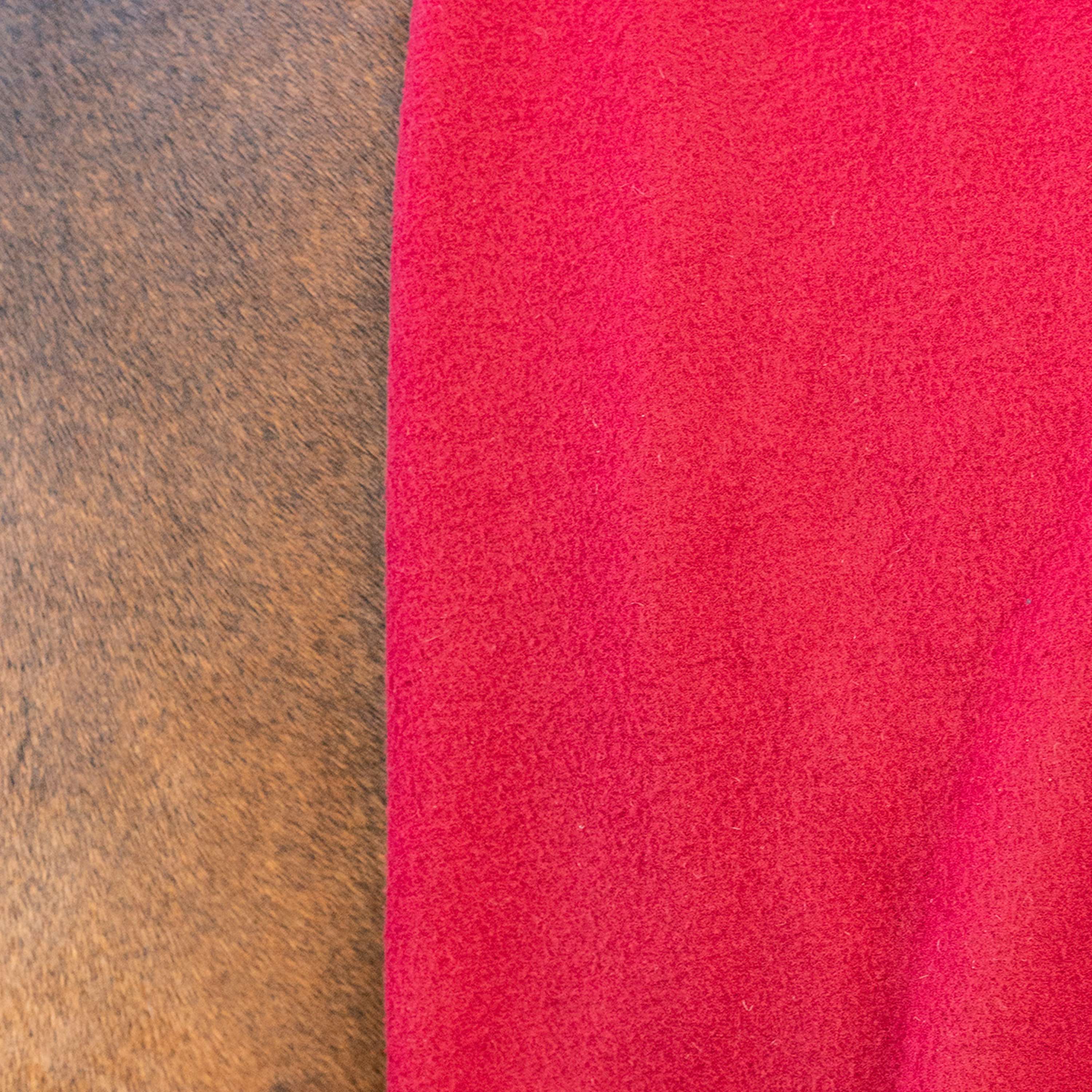 Velder Horsewear Essentials Coperta in Pile Comfy Bordeaux
