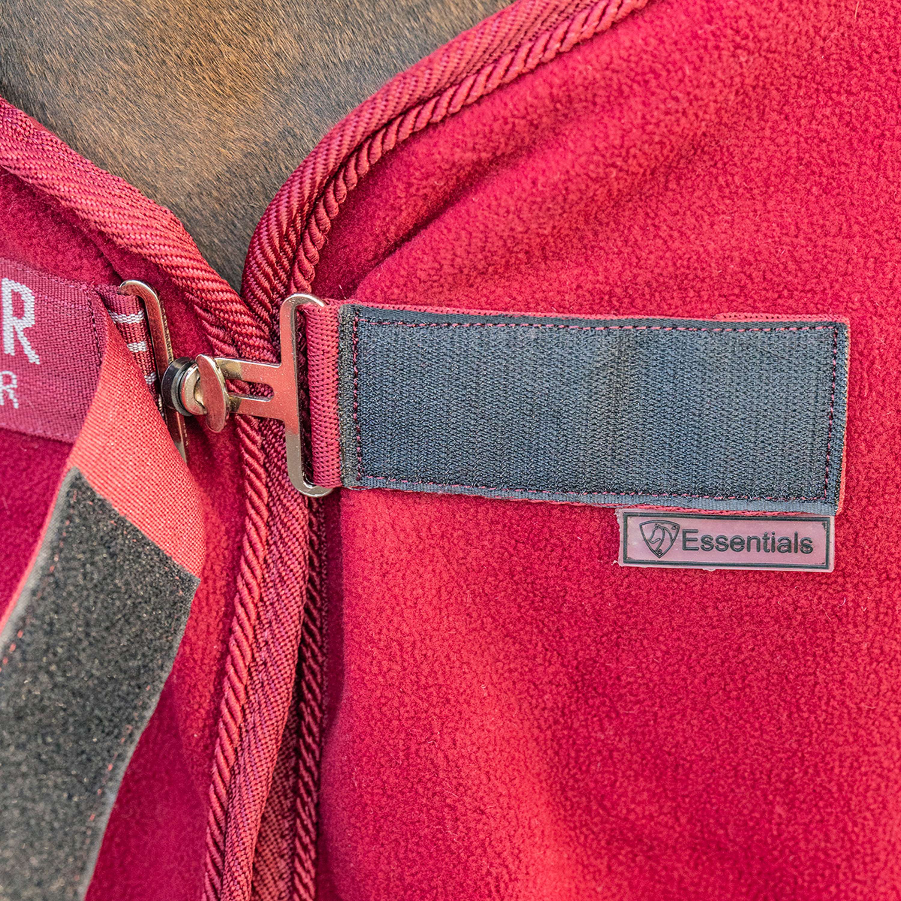 Velder Horsewear Essentials Coperta in Pile Comfy Bordeaux