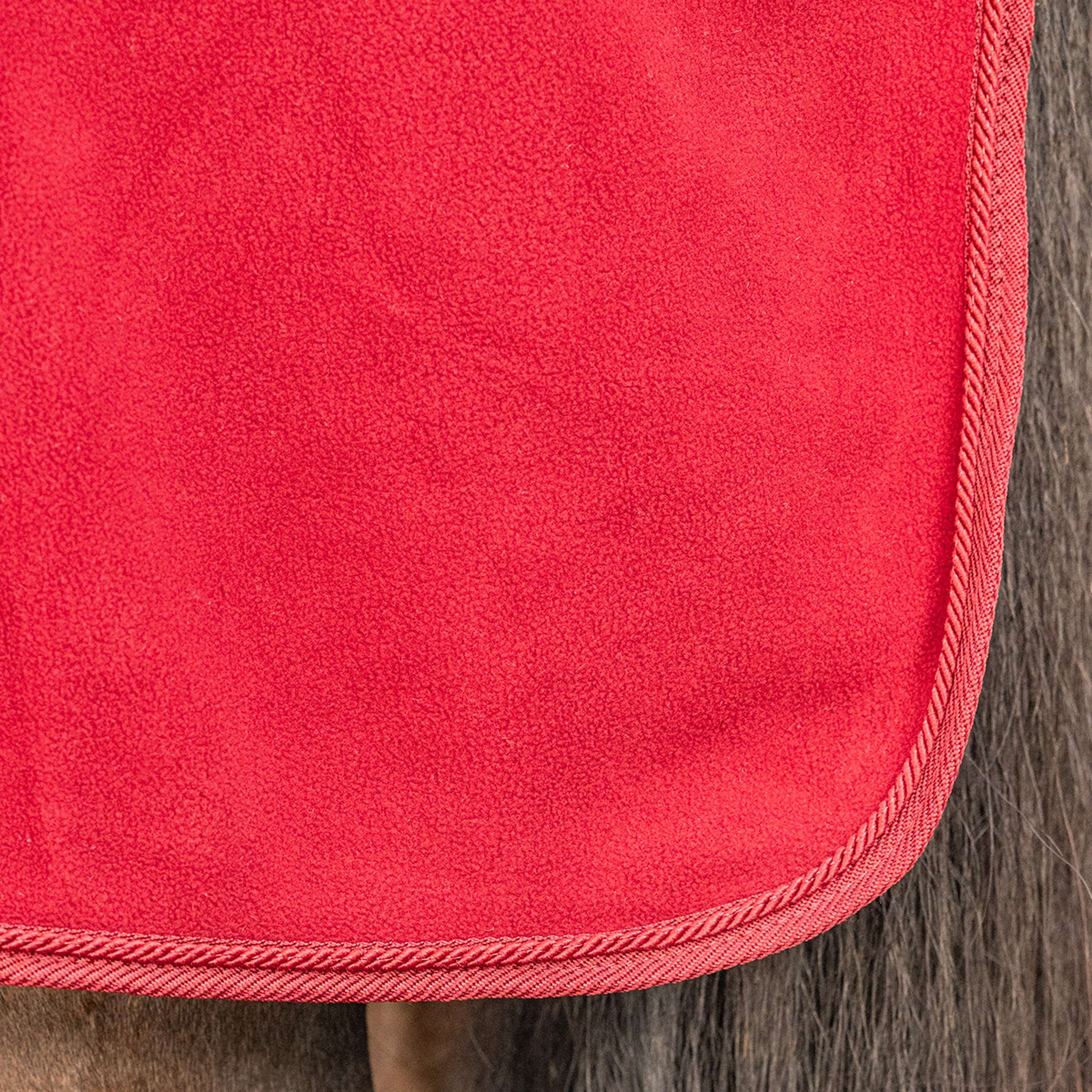 Velder Horsewear Essentials Coperta in Pile Comfy Bordeaux