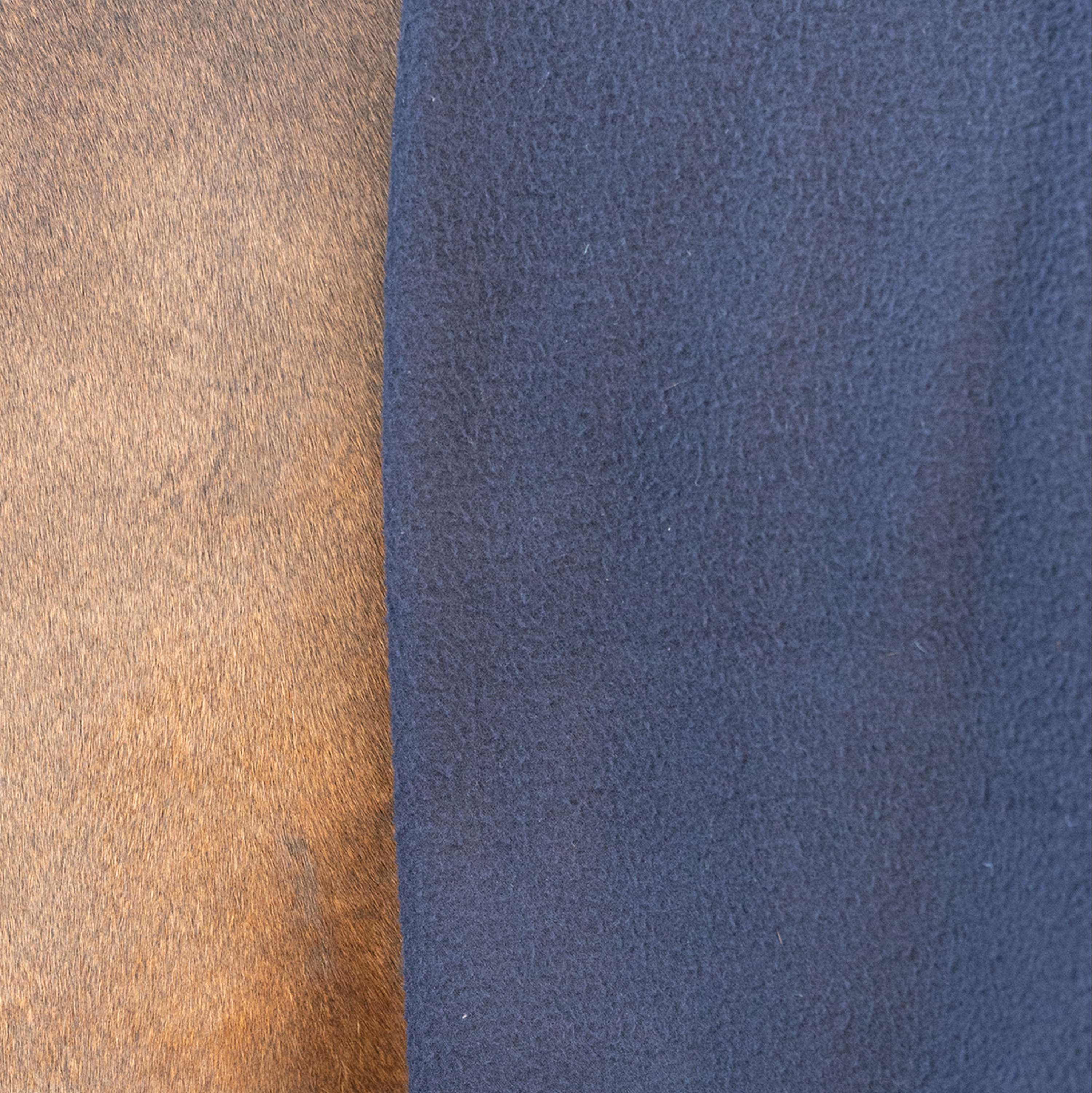 Velder Horsewear Essentials Coperta in Pile Comfy con collo Navy