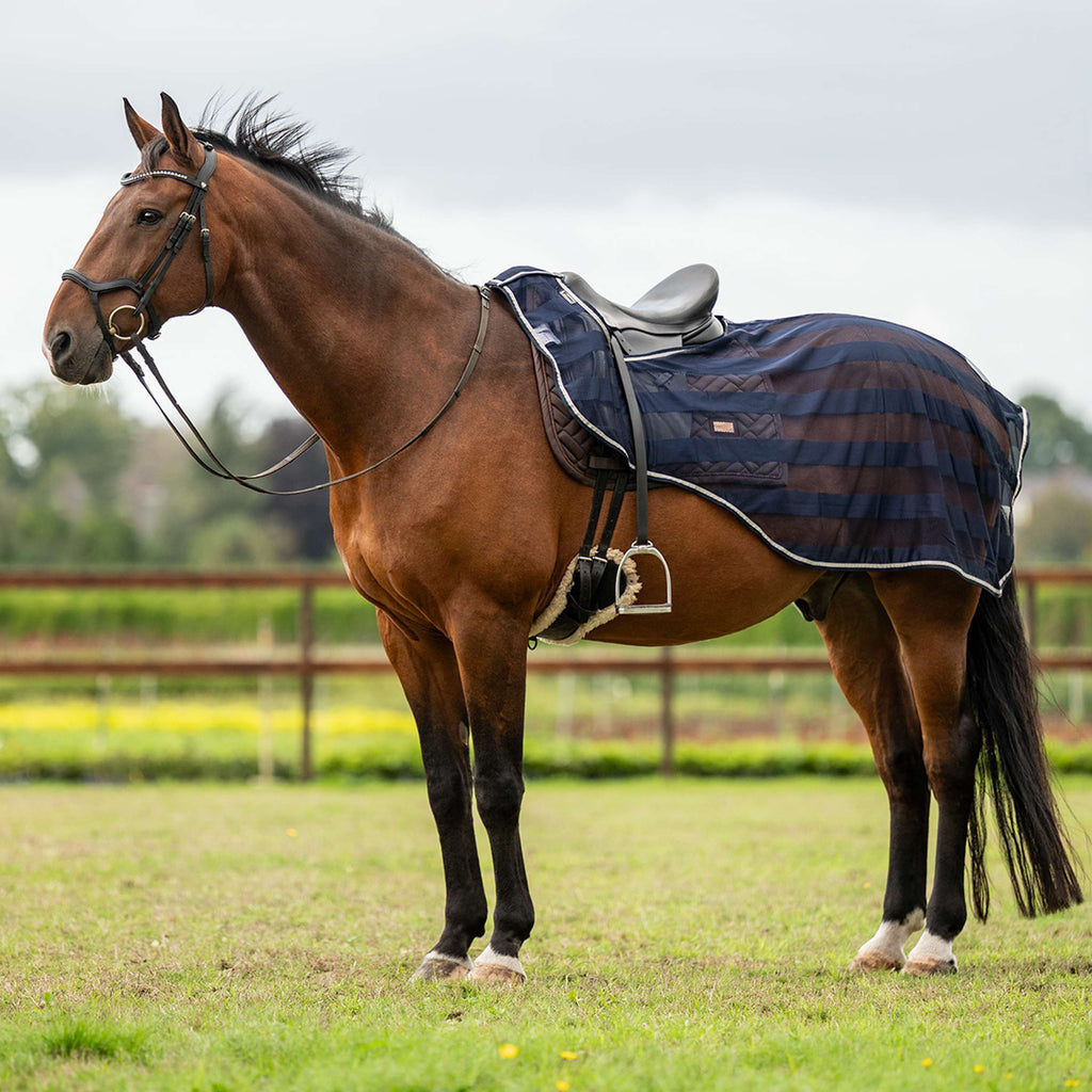 Velder Horsewear Essentials Coperta da esercizio Navy