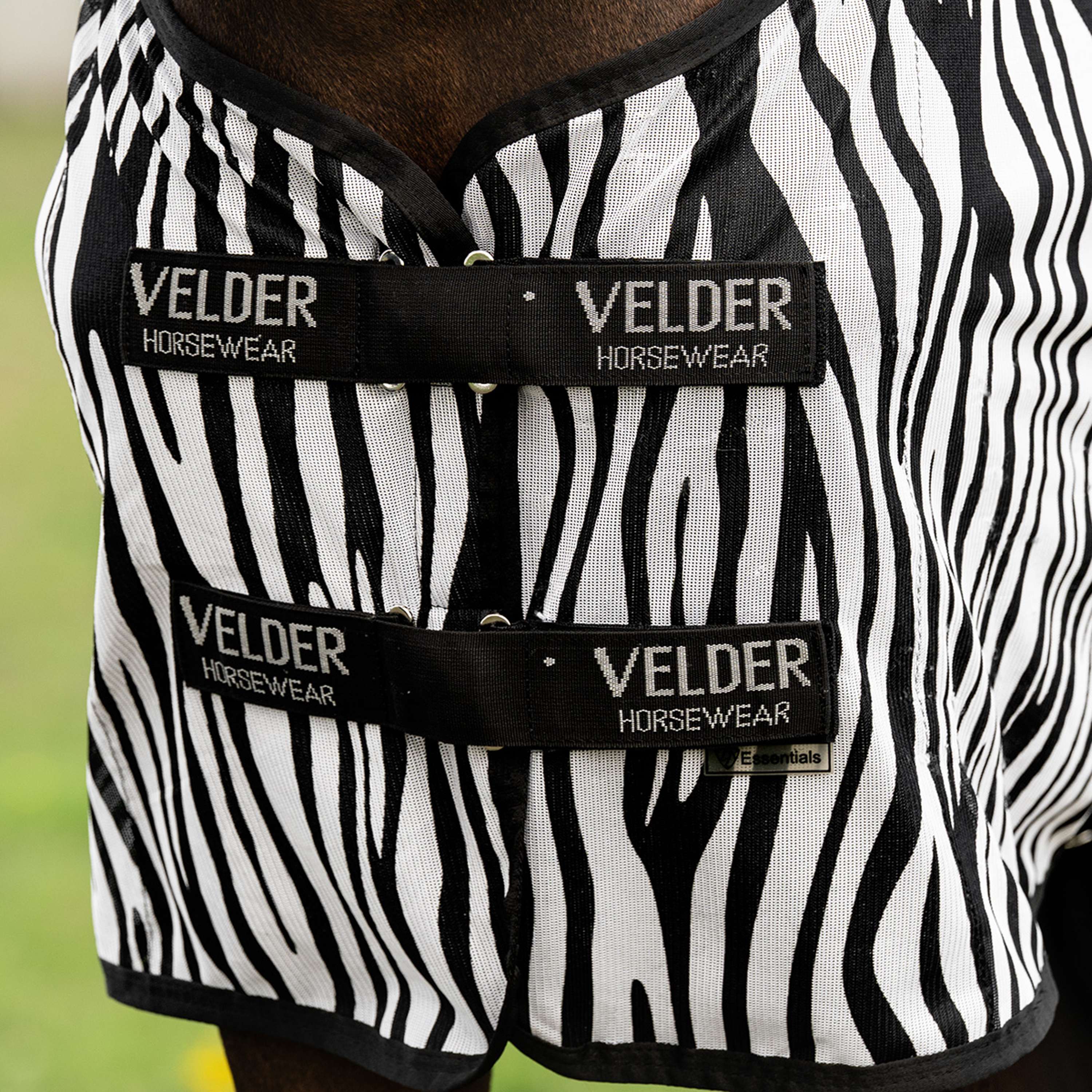 Velder Horsewear Essentials Coperta Antimosche Zebra Nero/Bianco