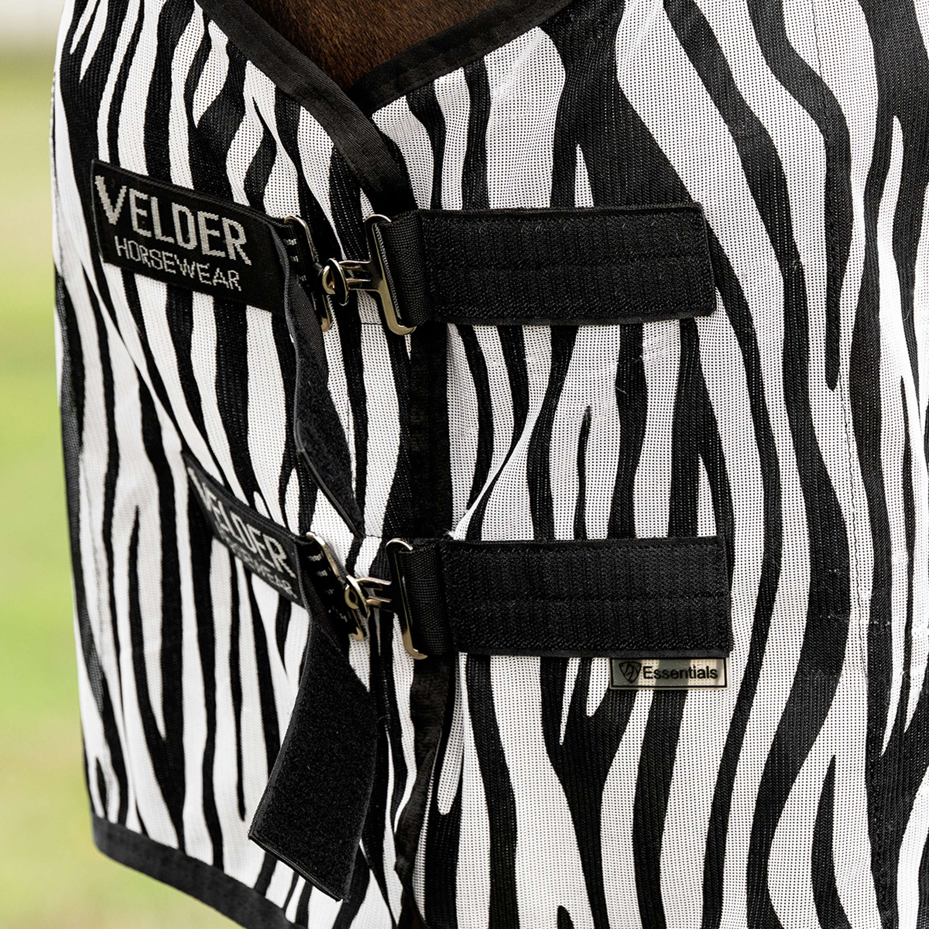 Velder Horsewear Essentials Coperta Antimosche Zebra Nero/Bianco