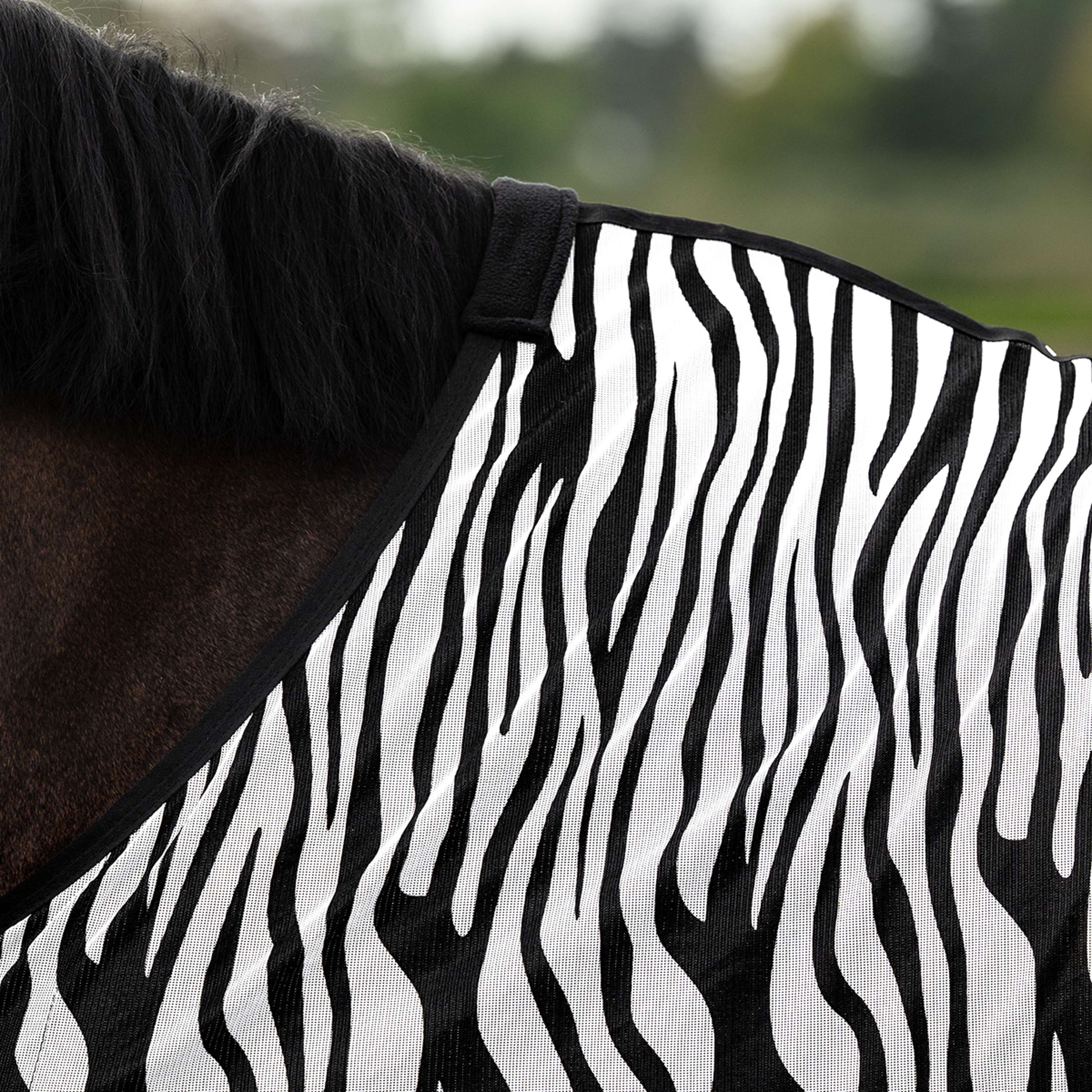 Velder Horsewear Essentials Coperta Antimosche Zebra Nero/Bianco