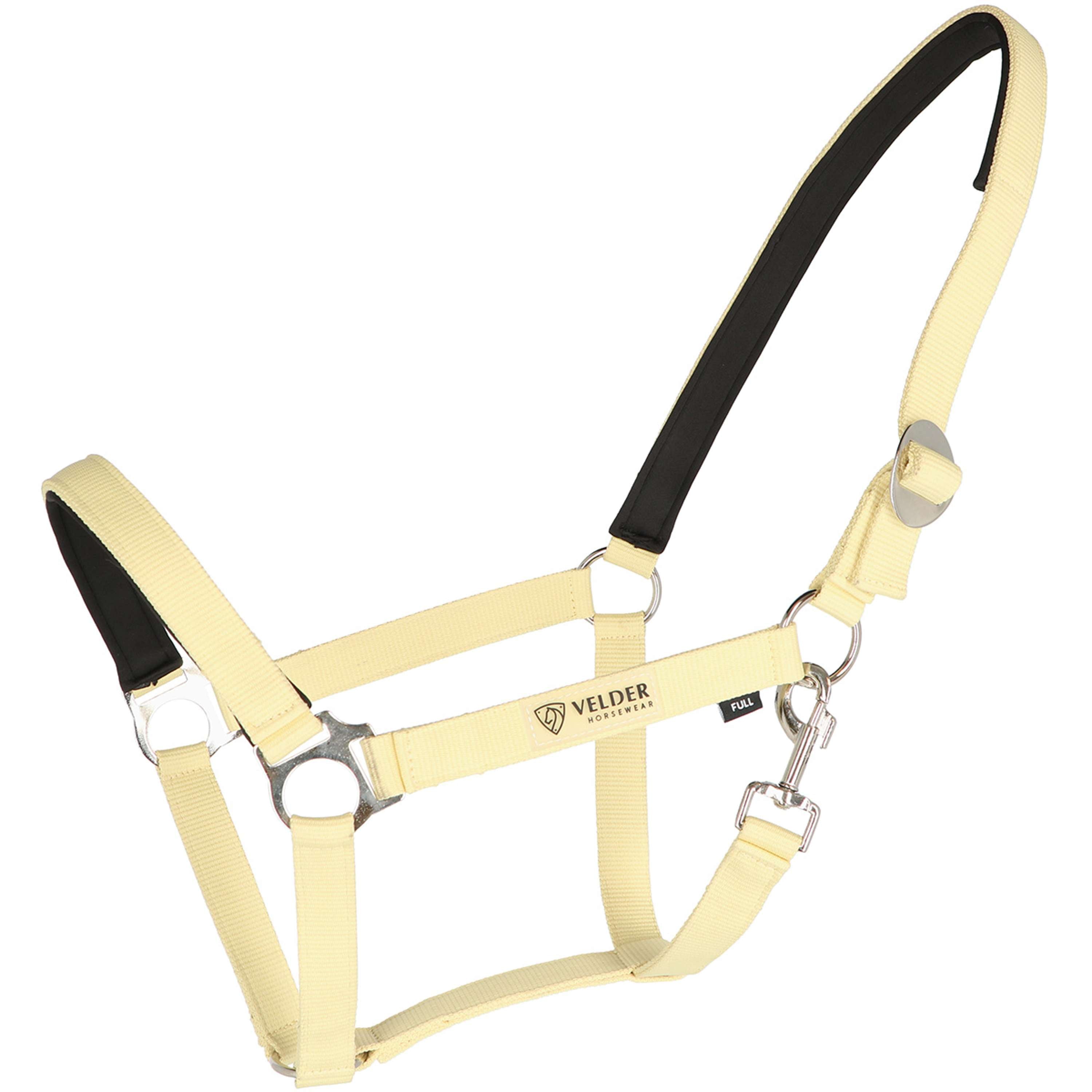 Velder Horsewear Essentials Capezzina Basic Padded Healing Yellow