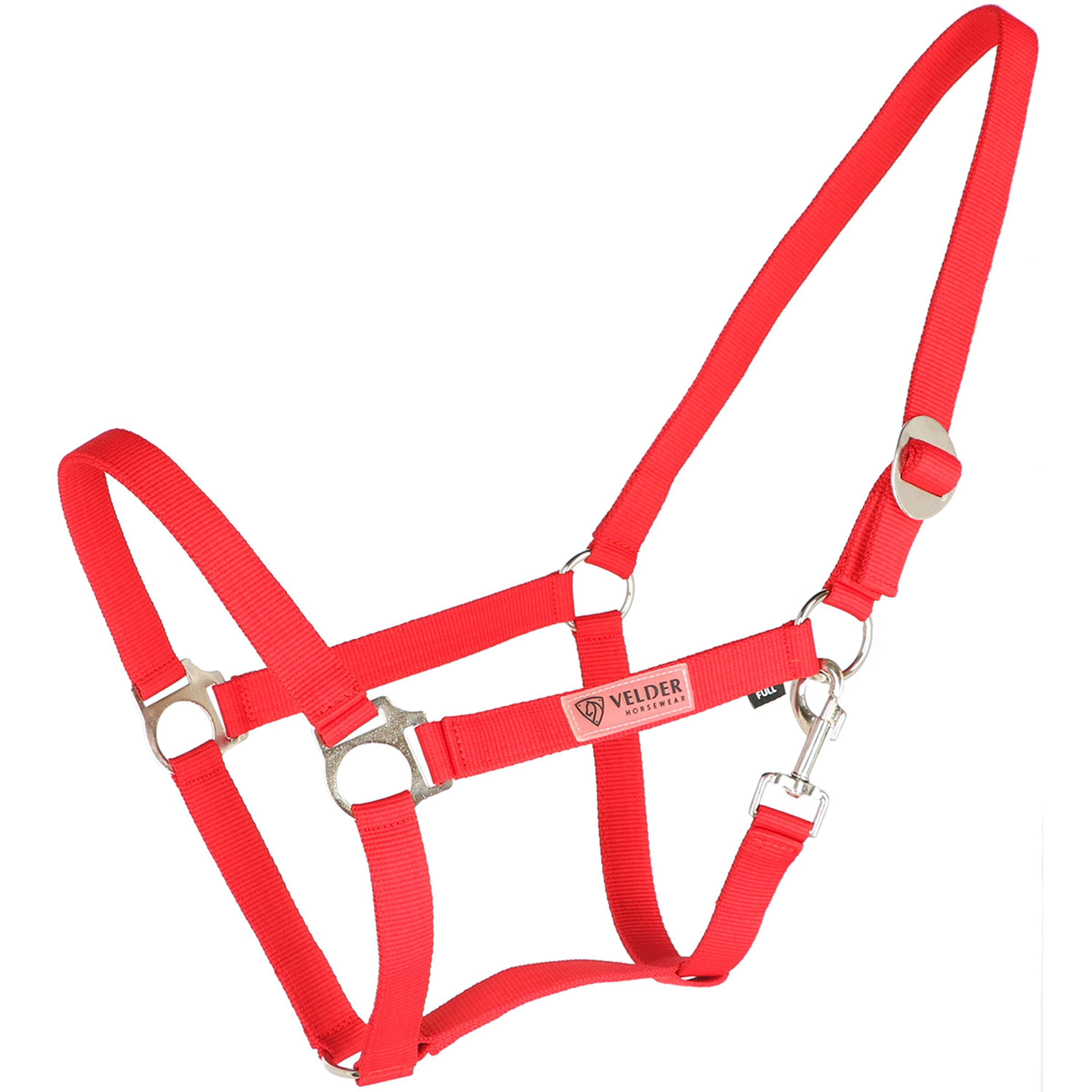 Velder Horsewear Essentials Set Cavezza Basic Summer High Risk Red